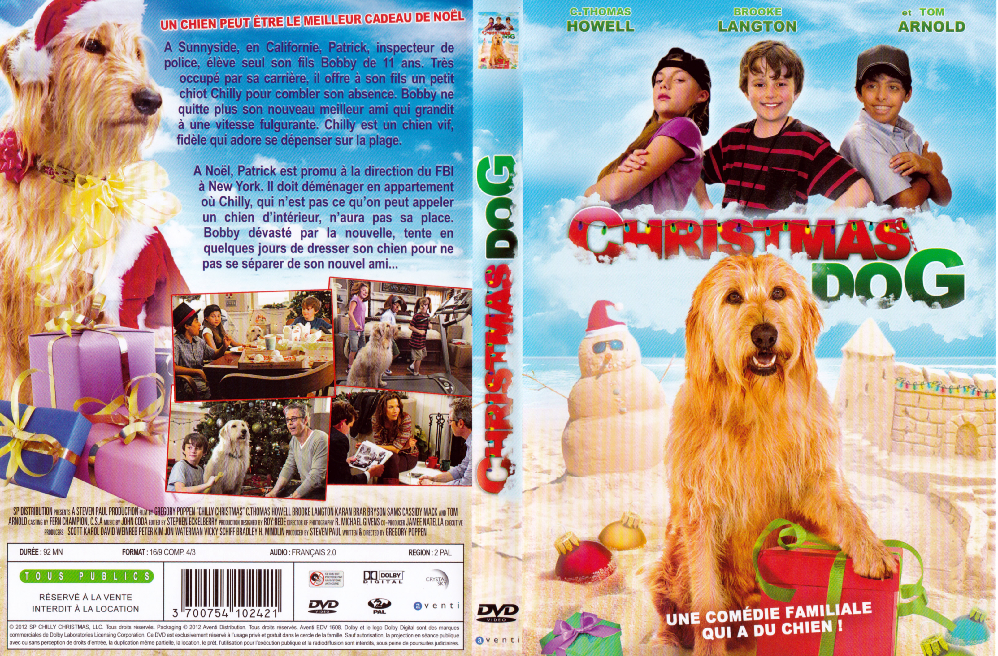 Jaquette DVD Christmas Dog