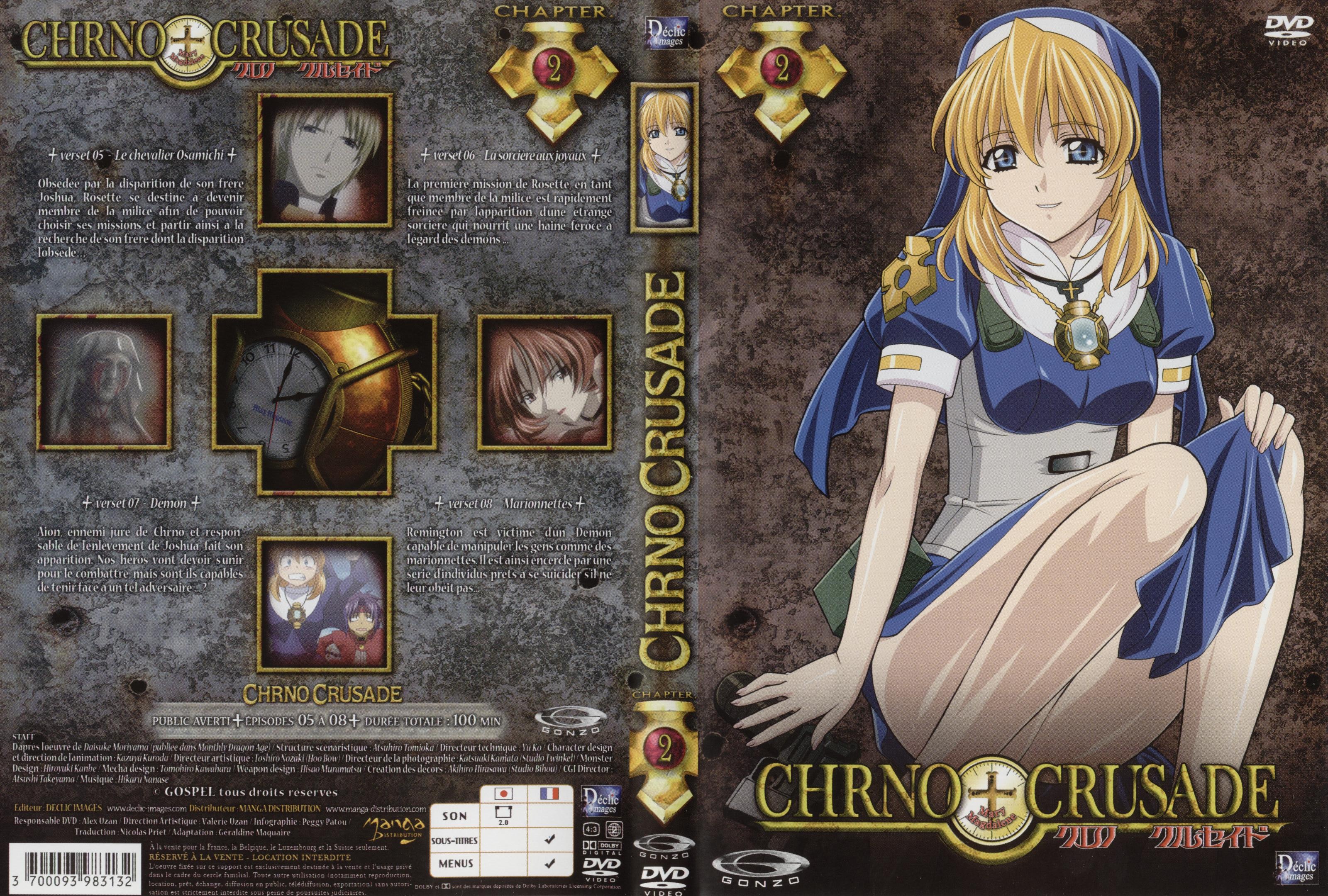 Jaquette DVD Chrno Crusade vol 2