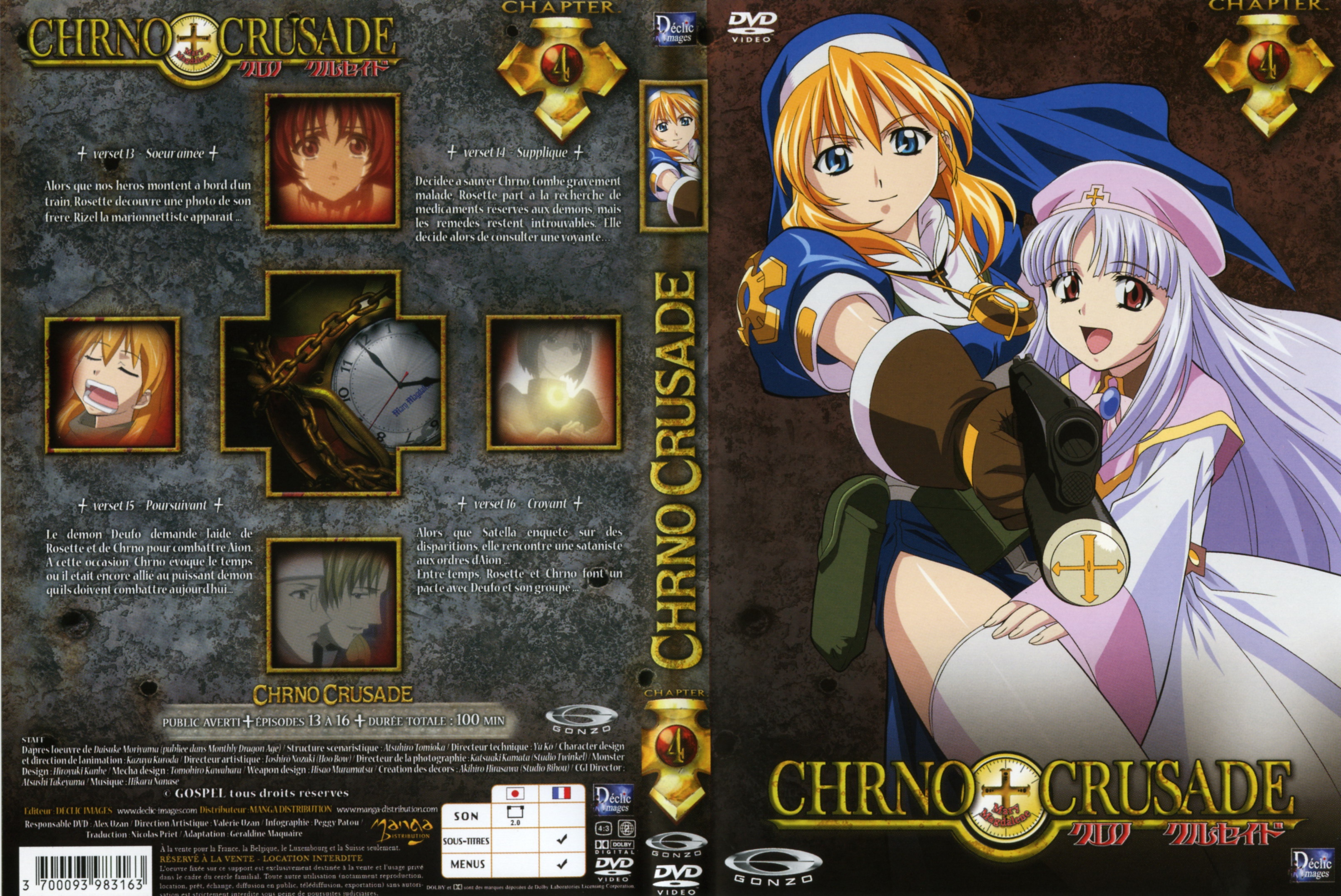 Jaquette DVD Chrno Crusade vol 4