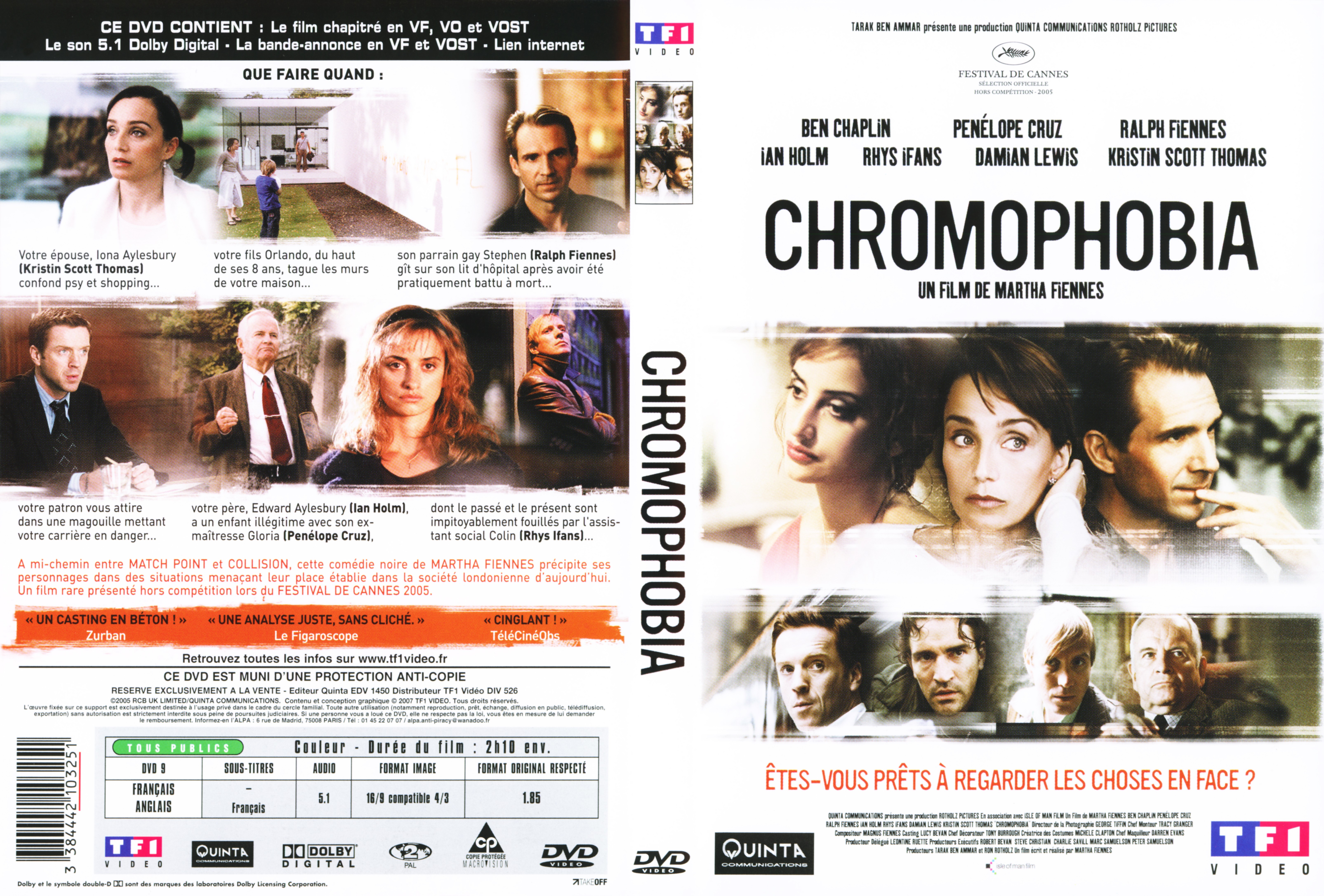 Jaquette DVD Chromophobia