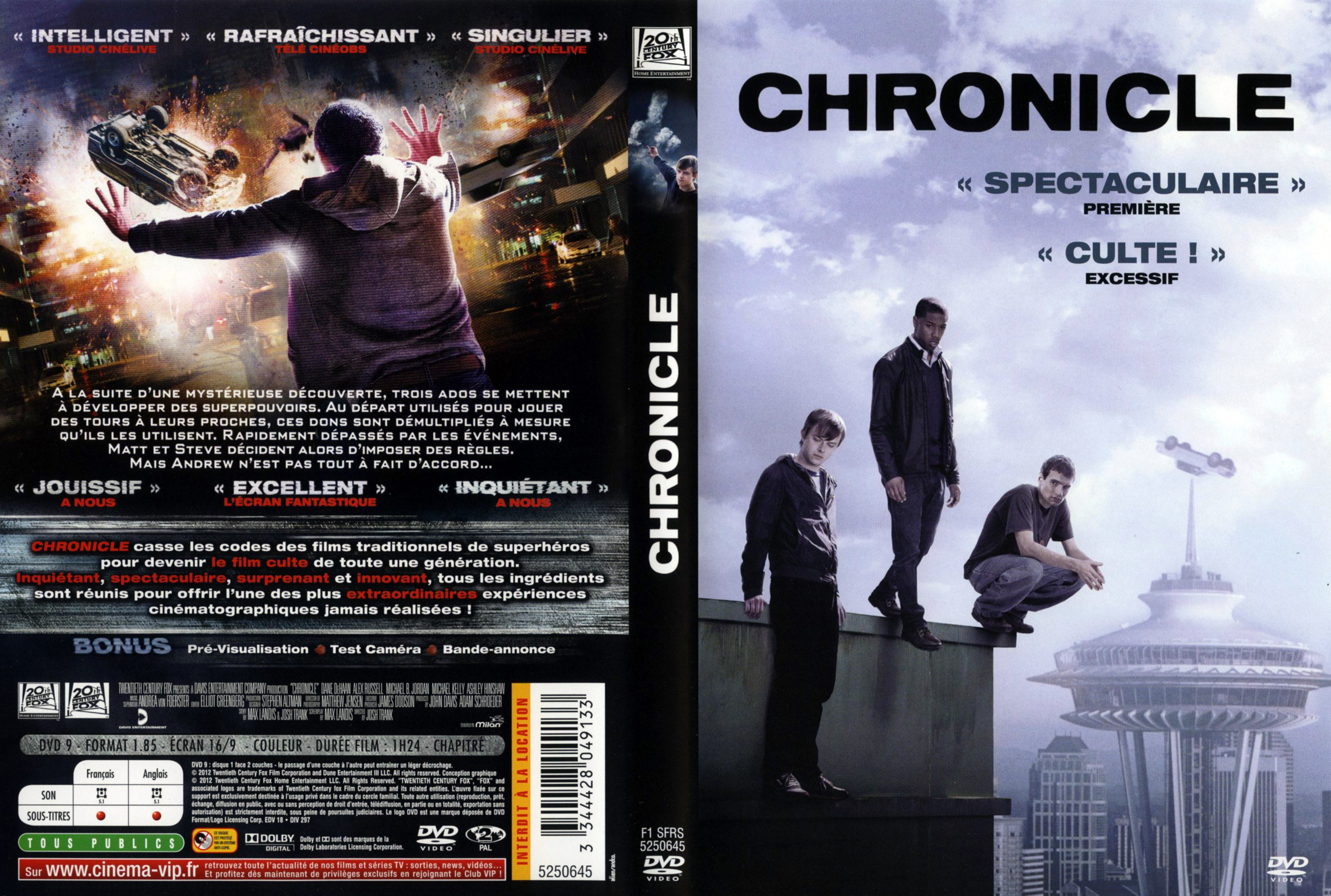 Jaquette DVD Chronicle
