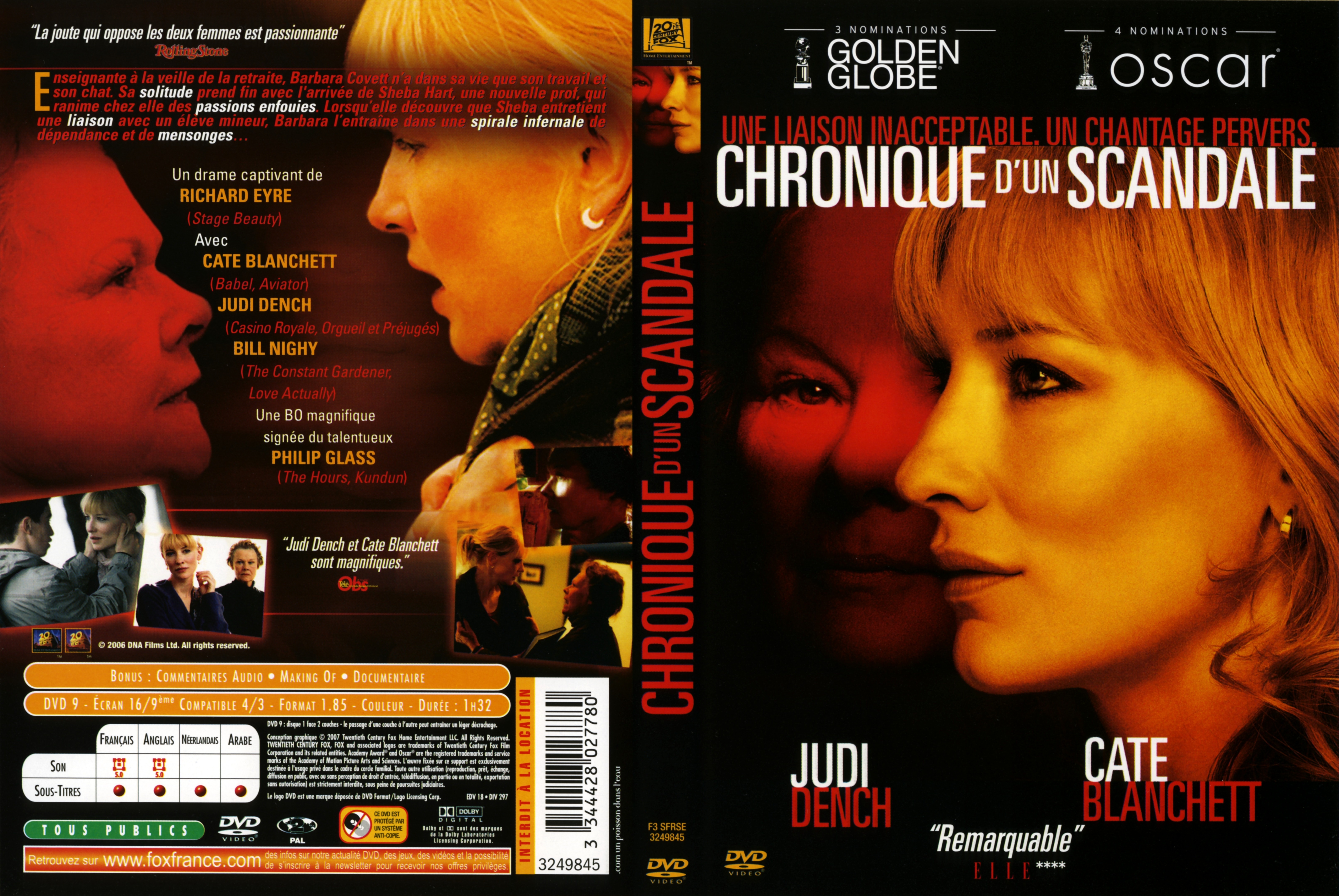 Jaquette DVD Chronique d