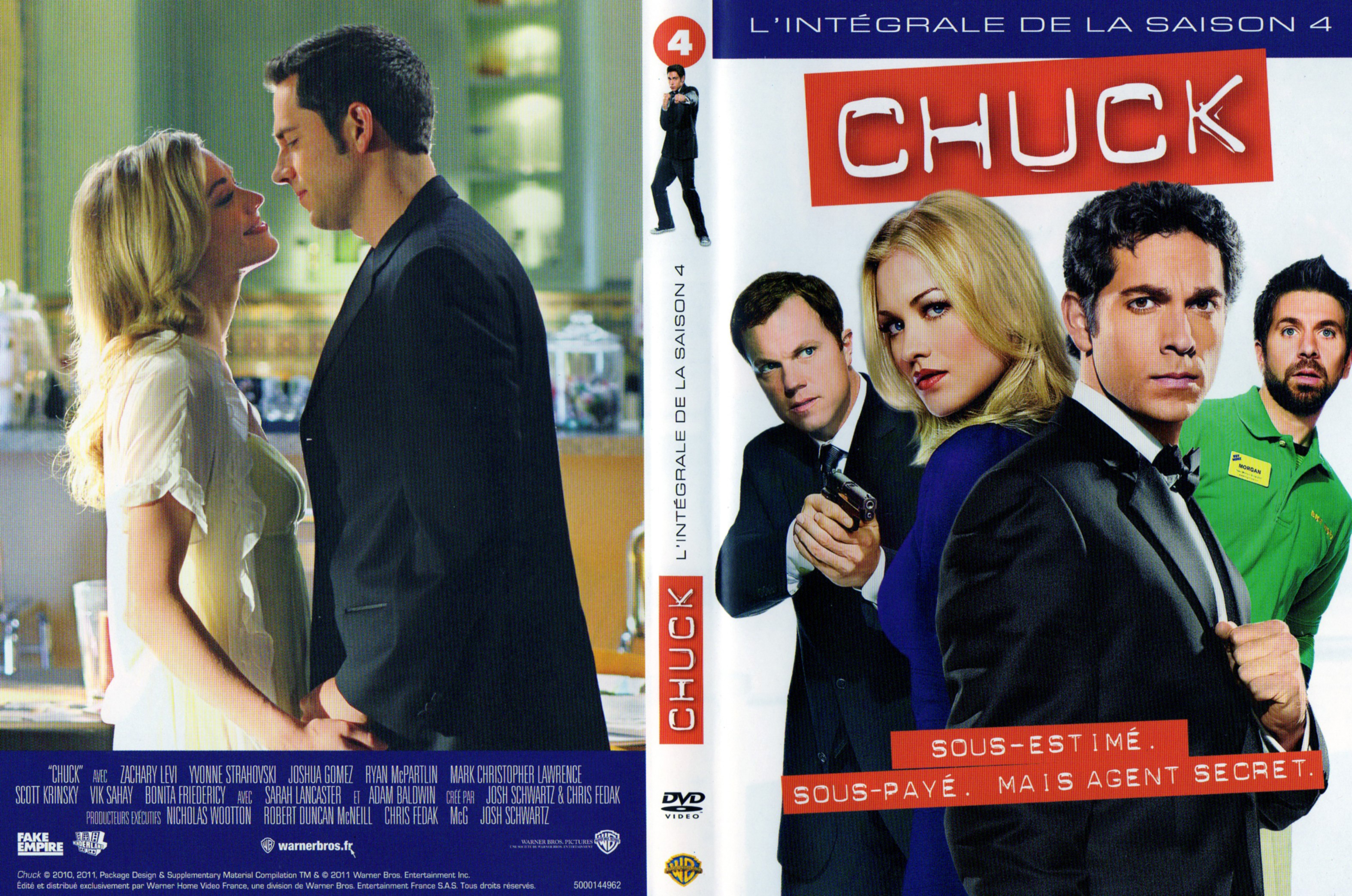 Jaquette DVD Chuck Saison 4