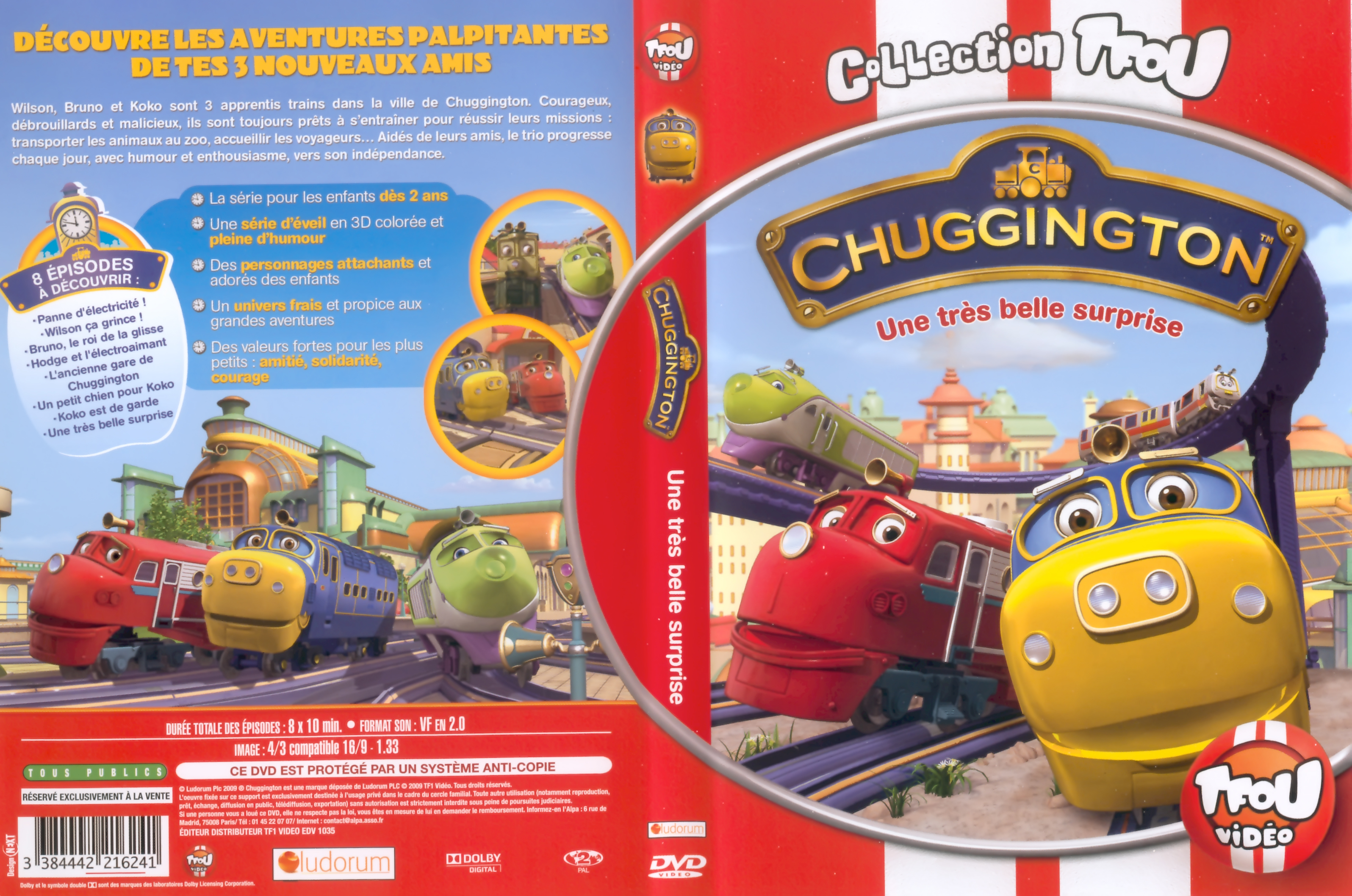 Jaquette DVD Chuggington