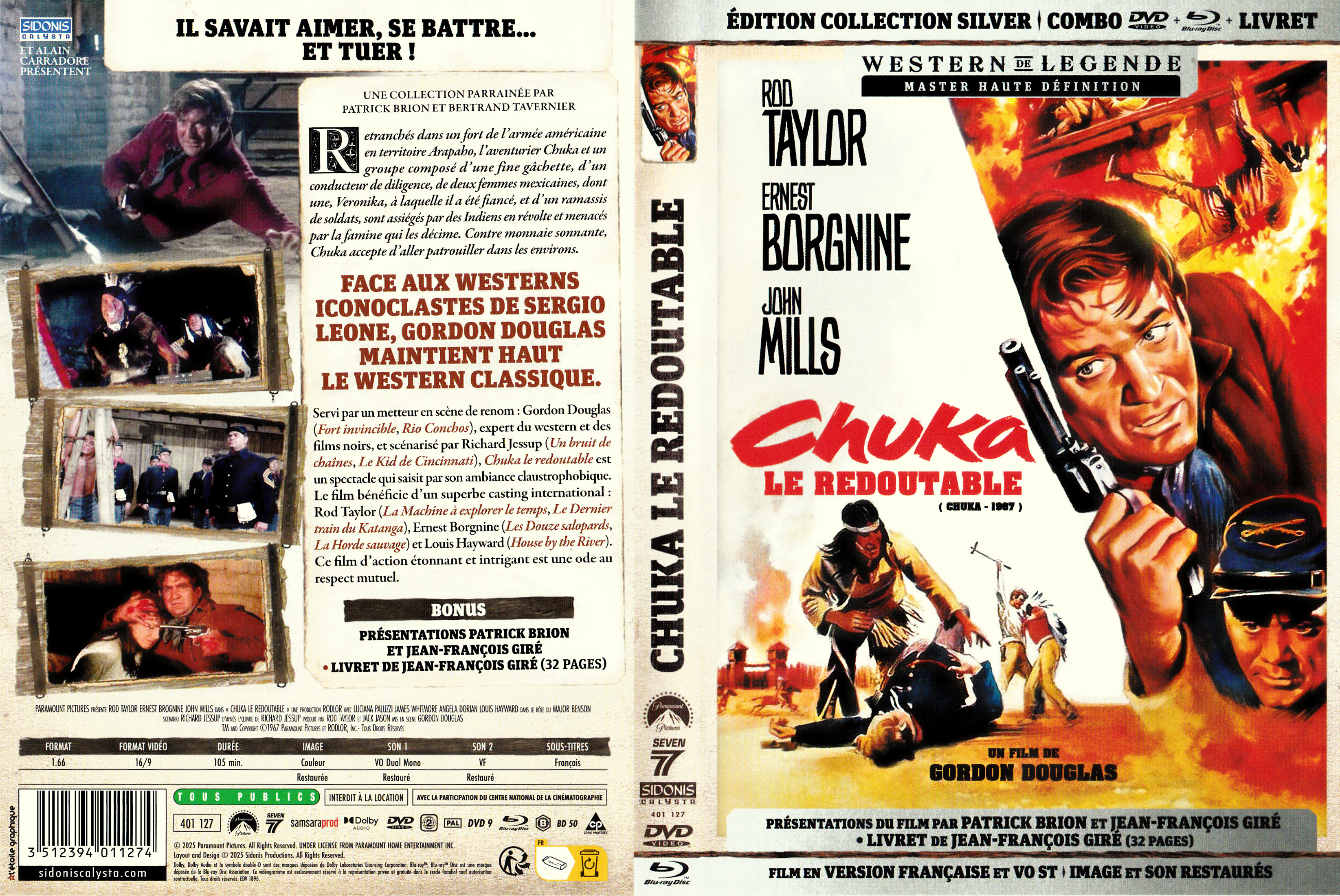 Jaquette DVD Chuka le redoutable
