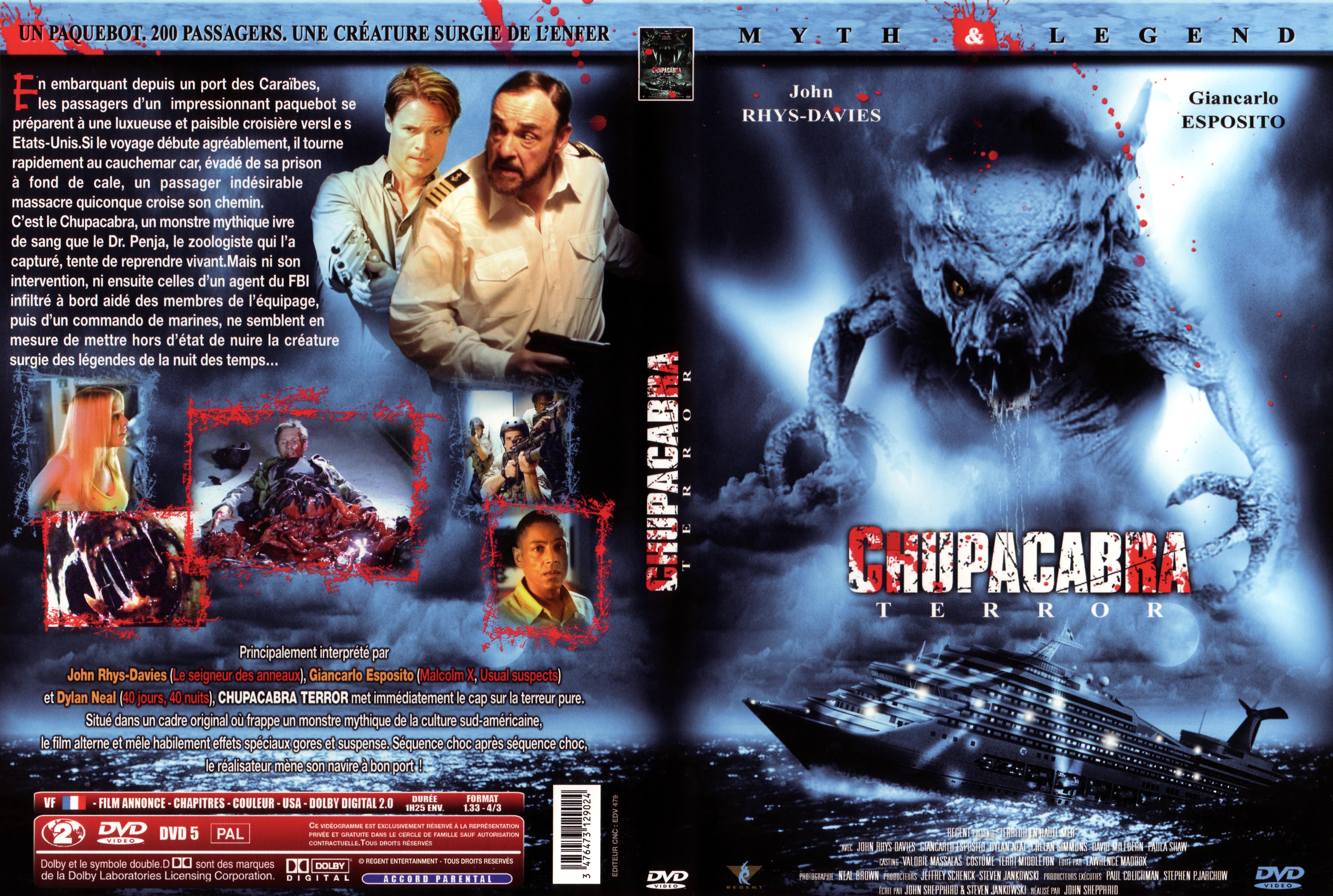 Jaquette DVD Chupacabra Terror