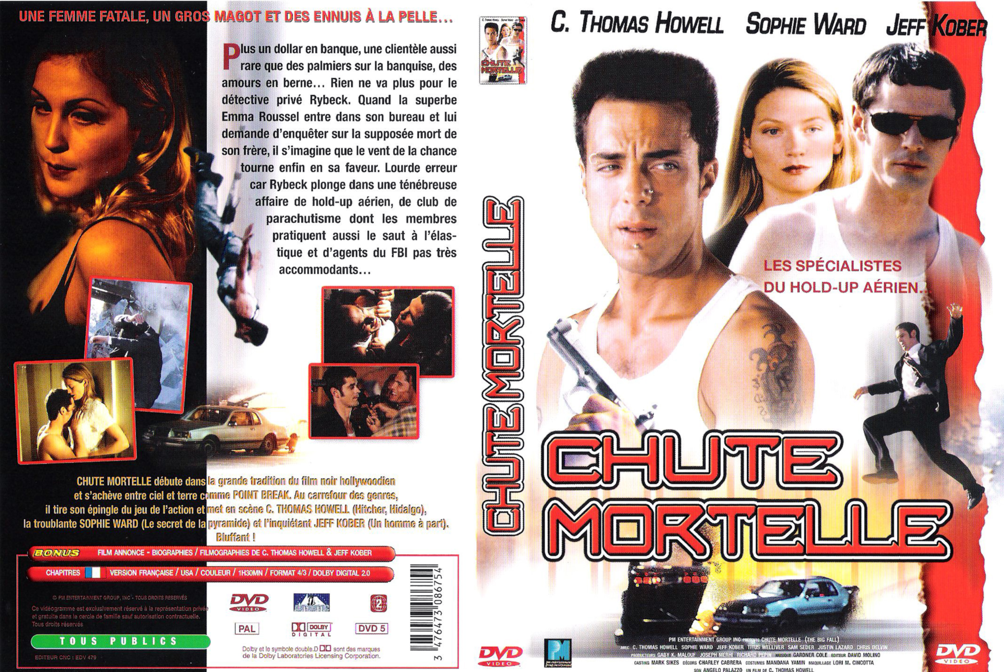 Jaquette DVD Chute mortelle