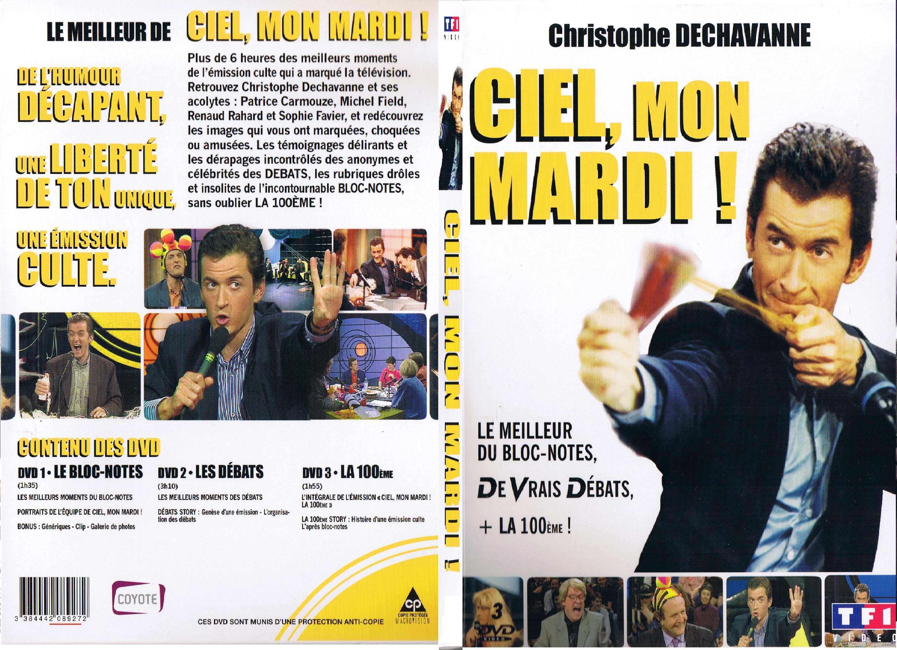 Jaquette DVD Ciel mon mardi - SLIM