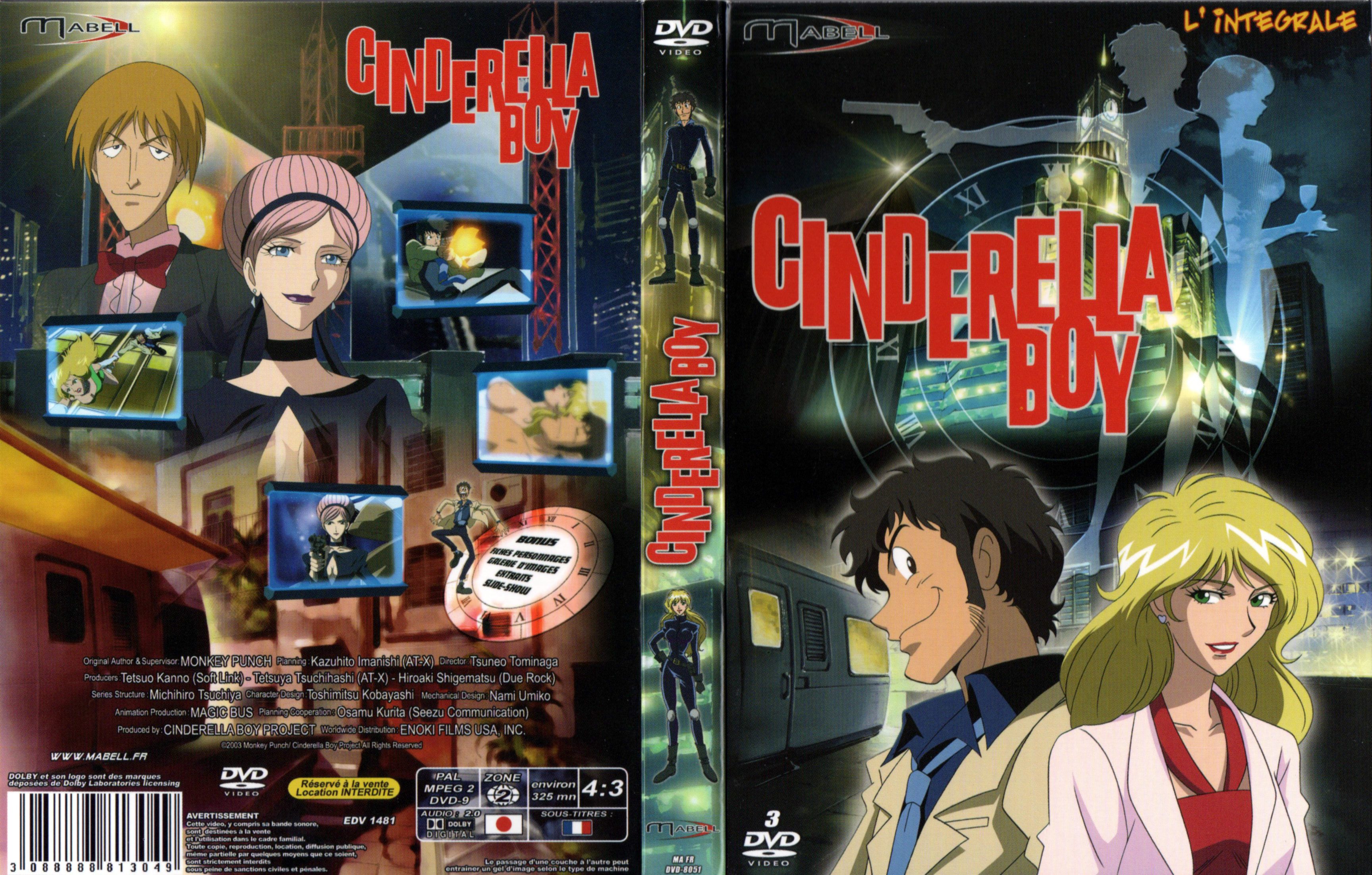 Jaquette DVD Cinderella boy COFFRET