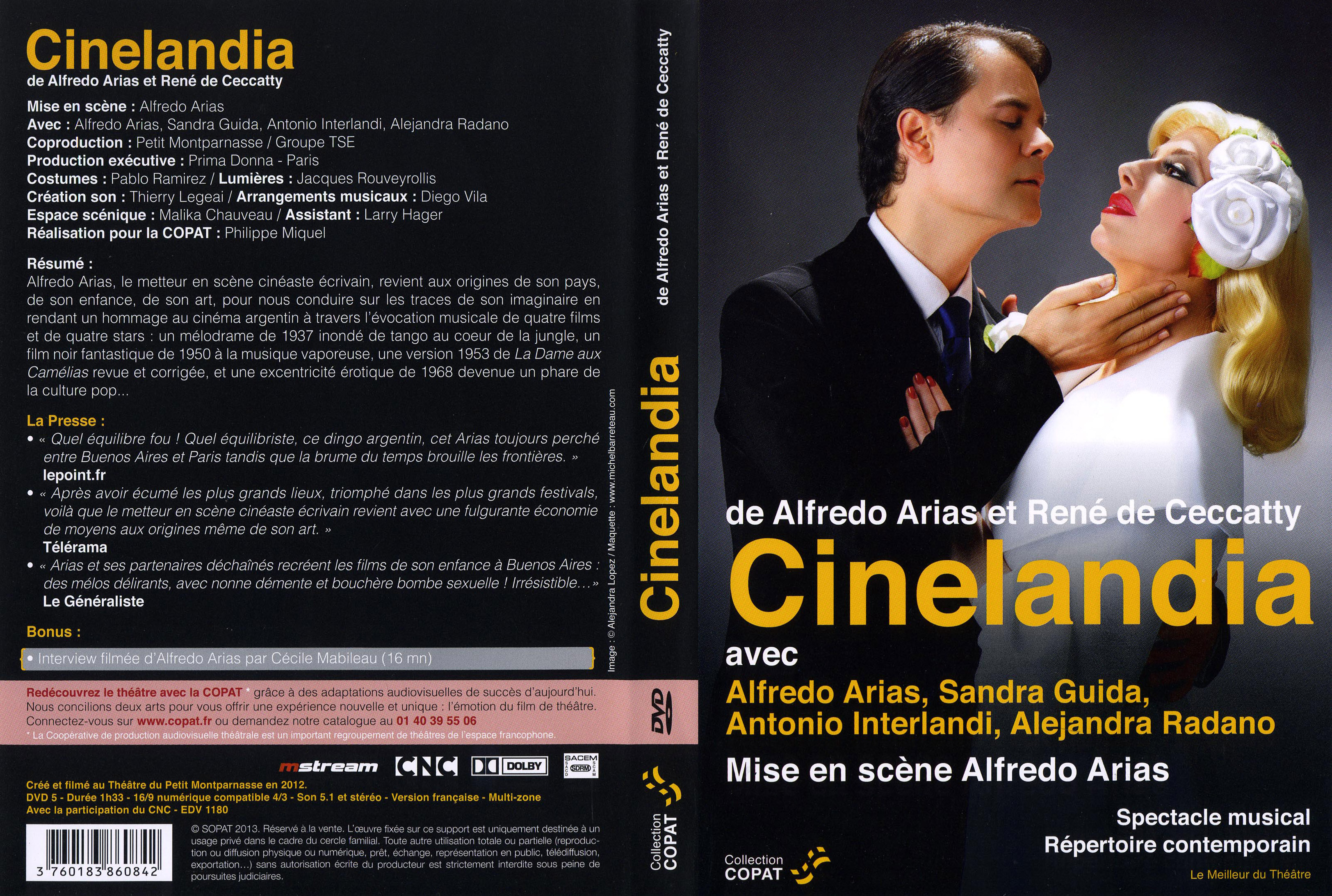 Jaquette DVD Cinelandia