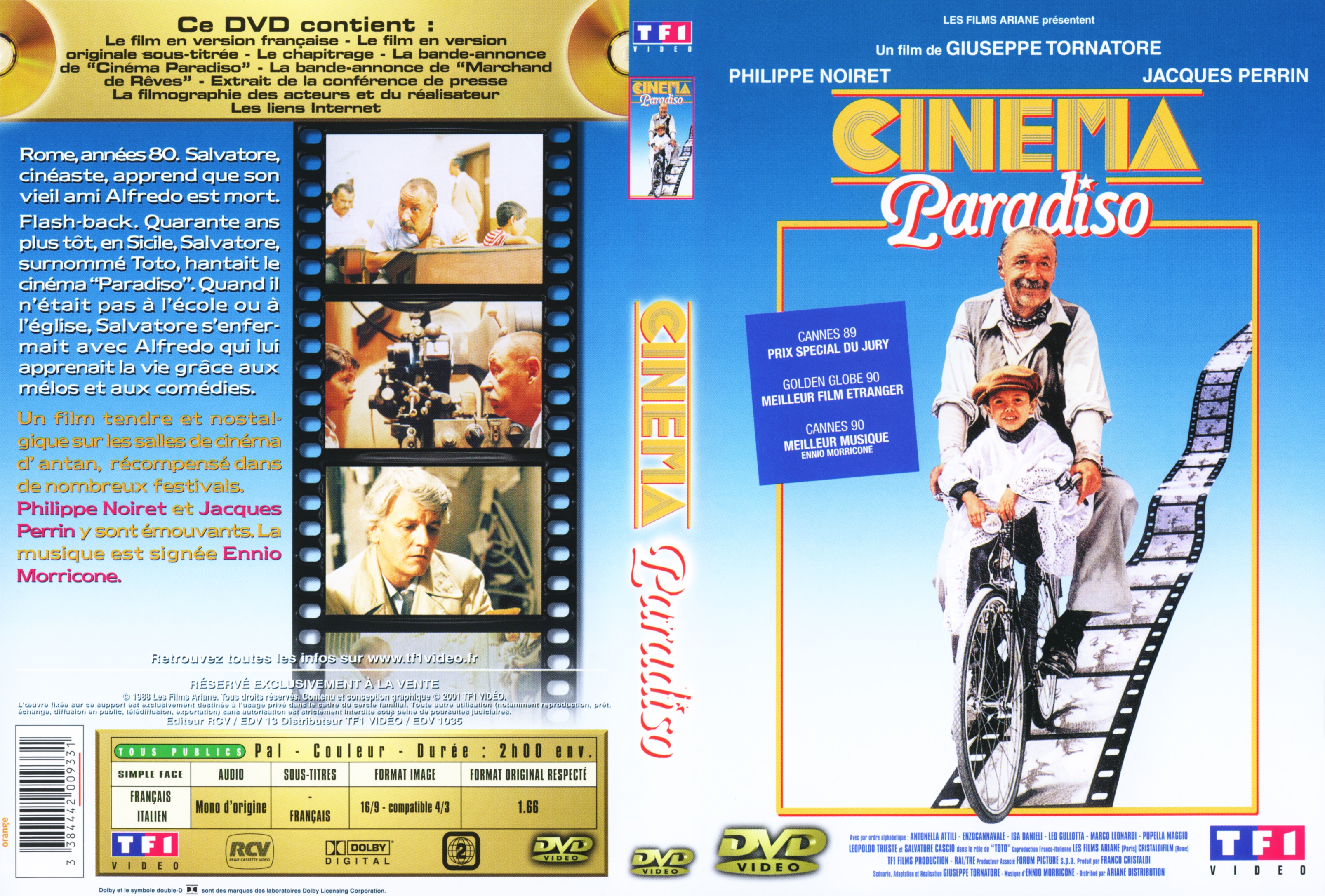 Jaquette DVD Cinema paradiso