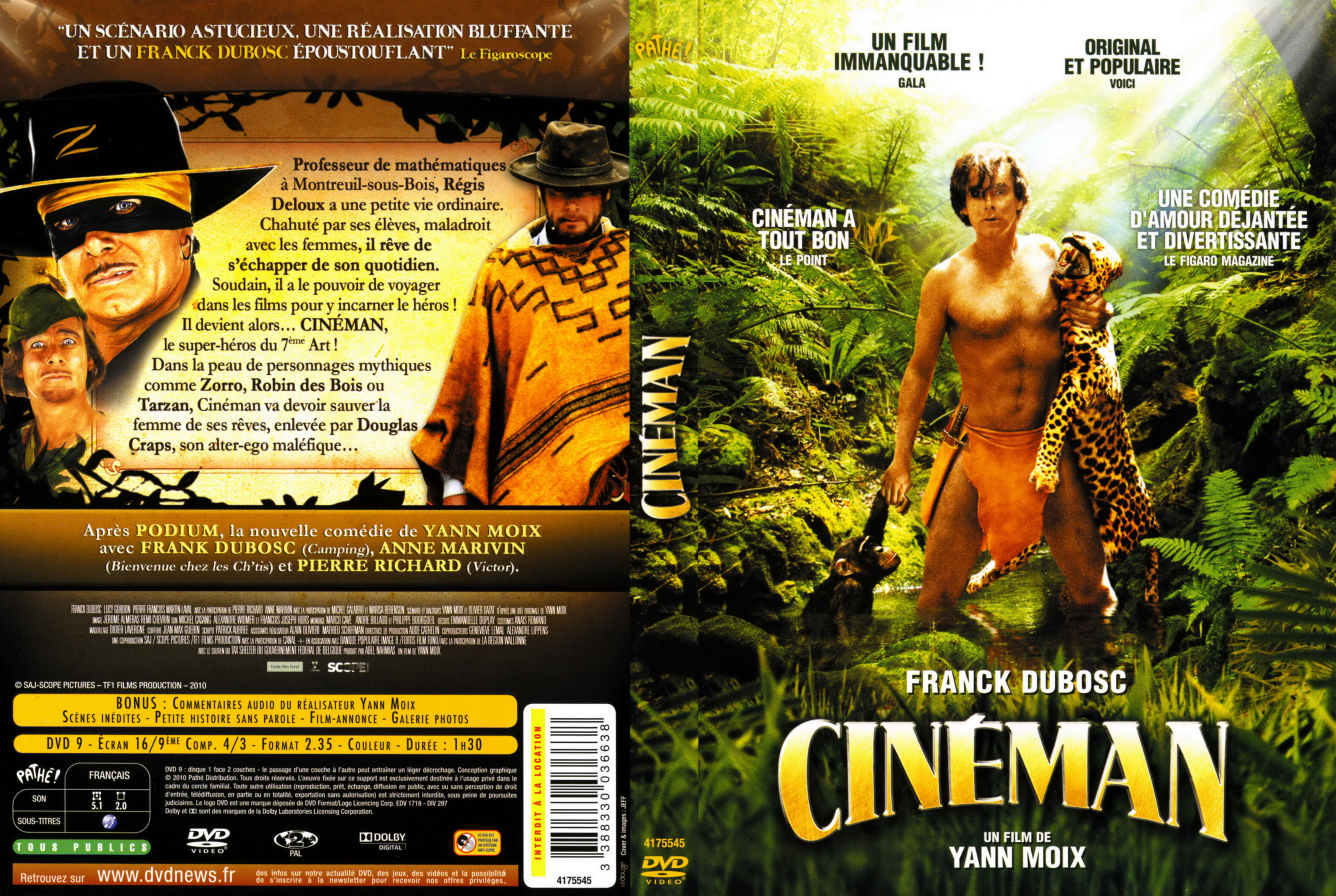 Jaquette DVD Cineman