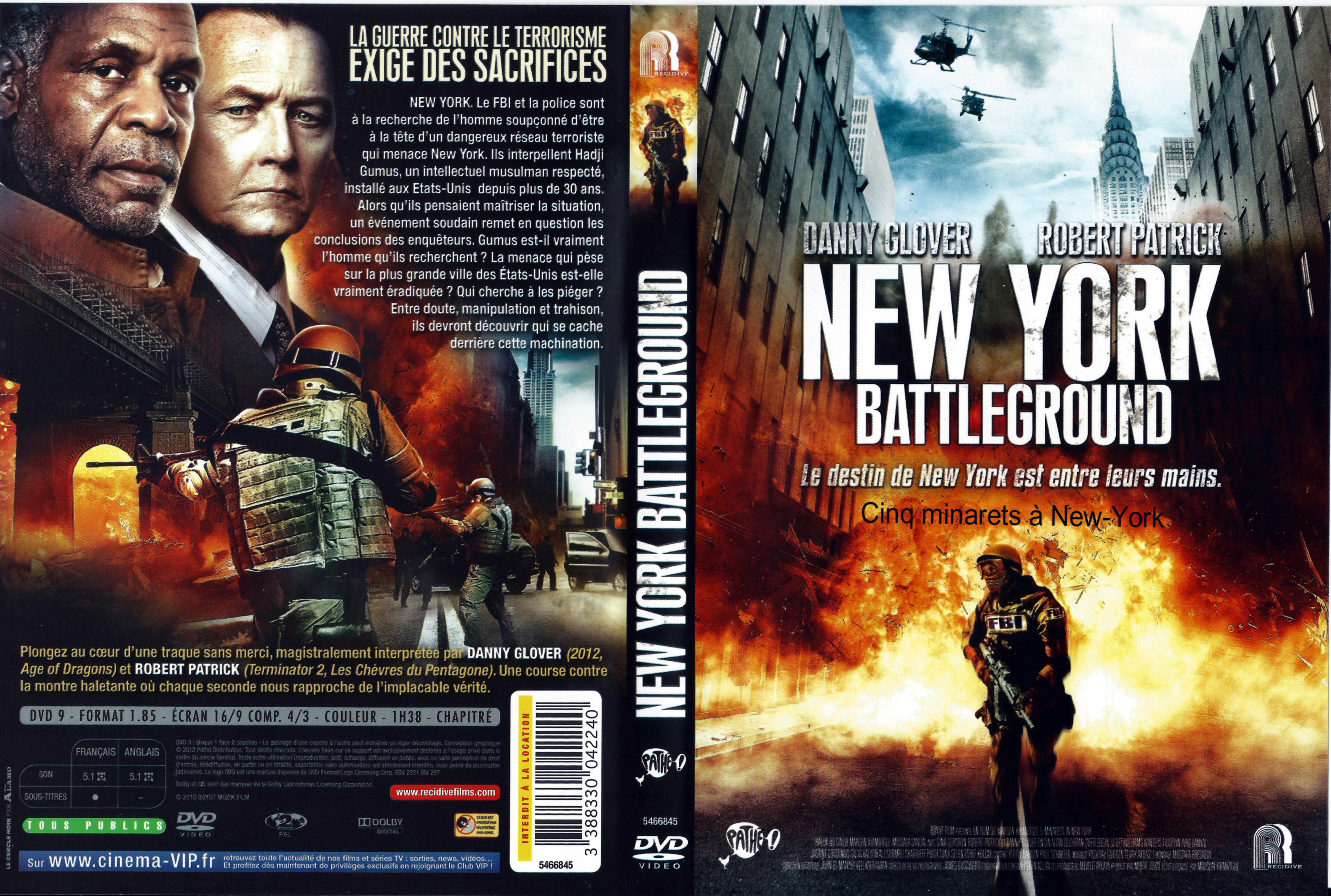 Jaquette DVD Cinq minarets  New York