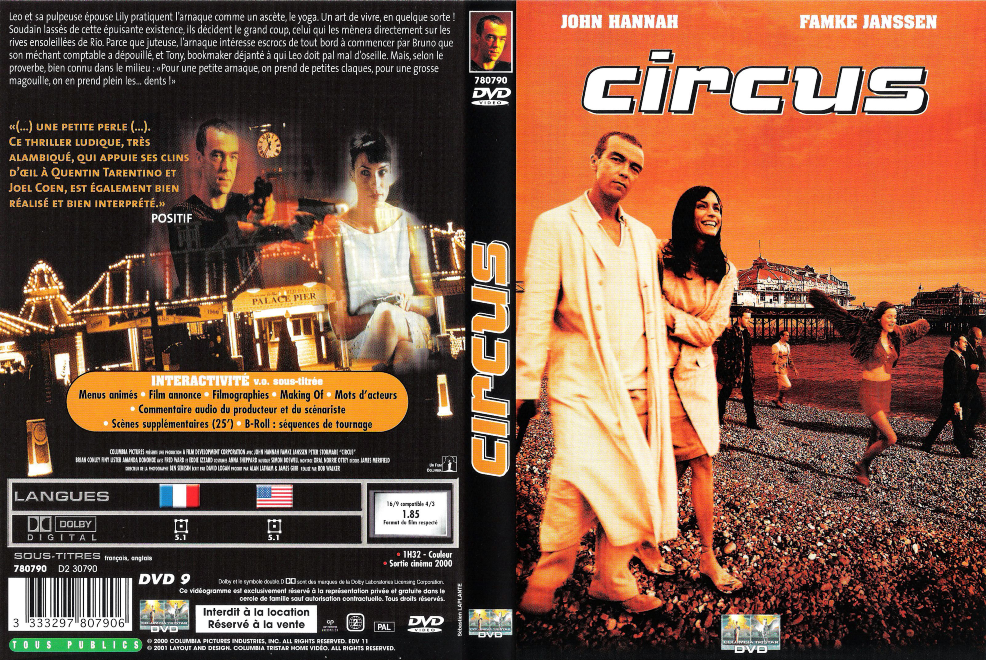 Jaquette DVD Circus