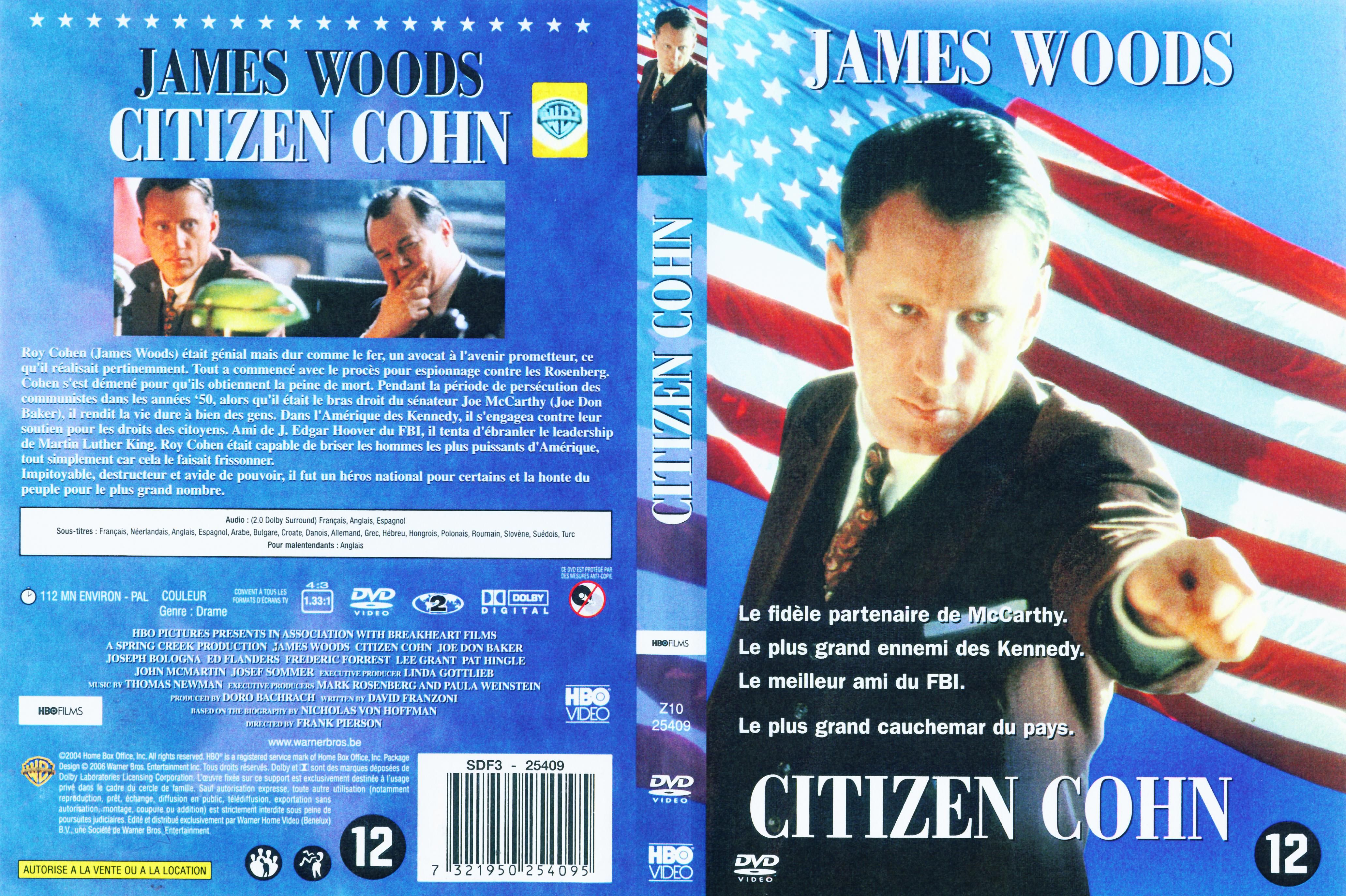 Jaquette DVD Citizen cohn