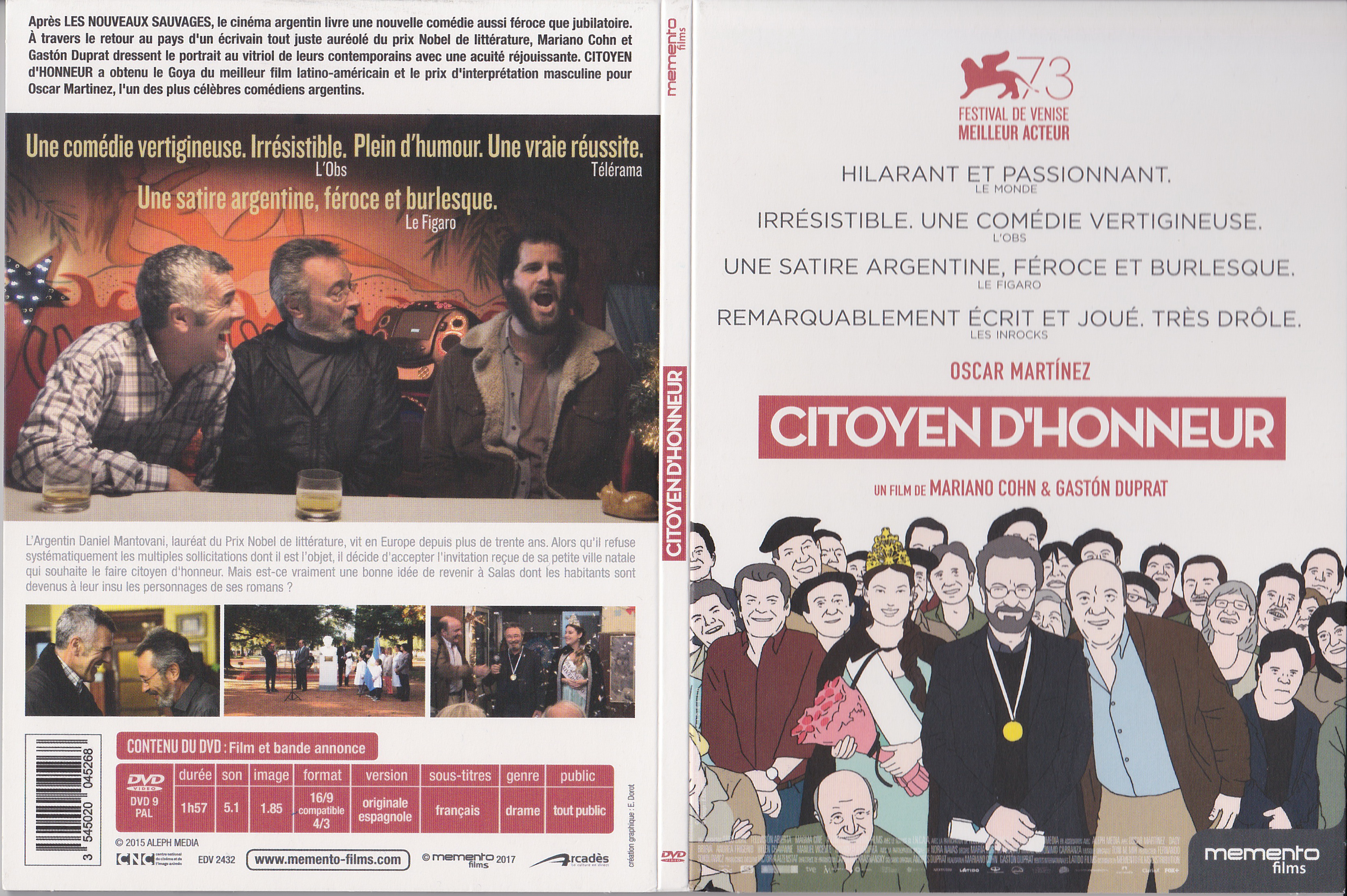 Jaquette DVD Citoyen d