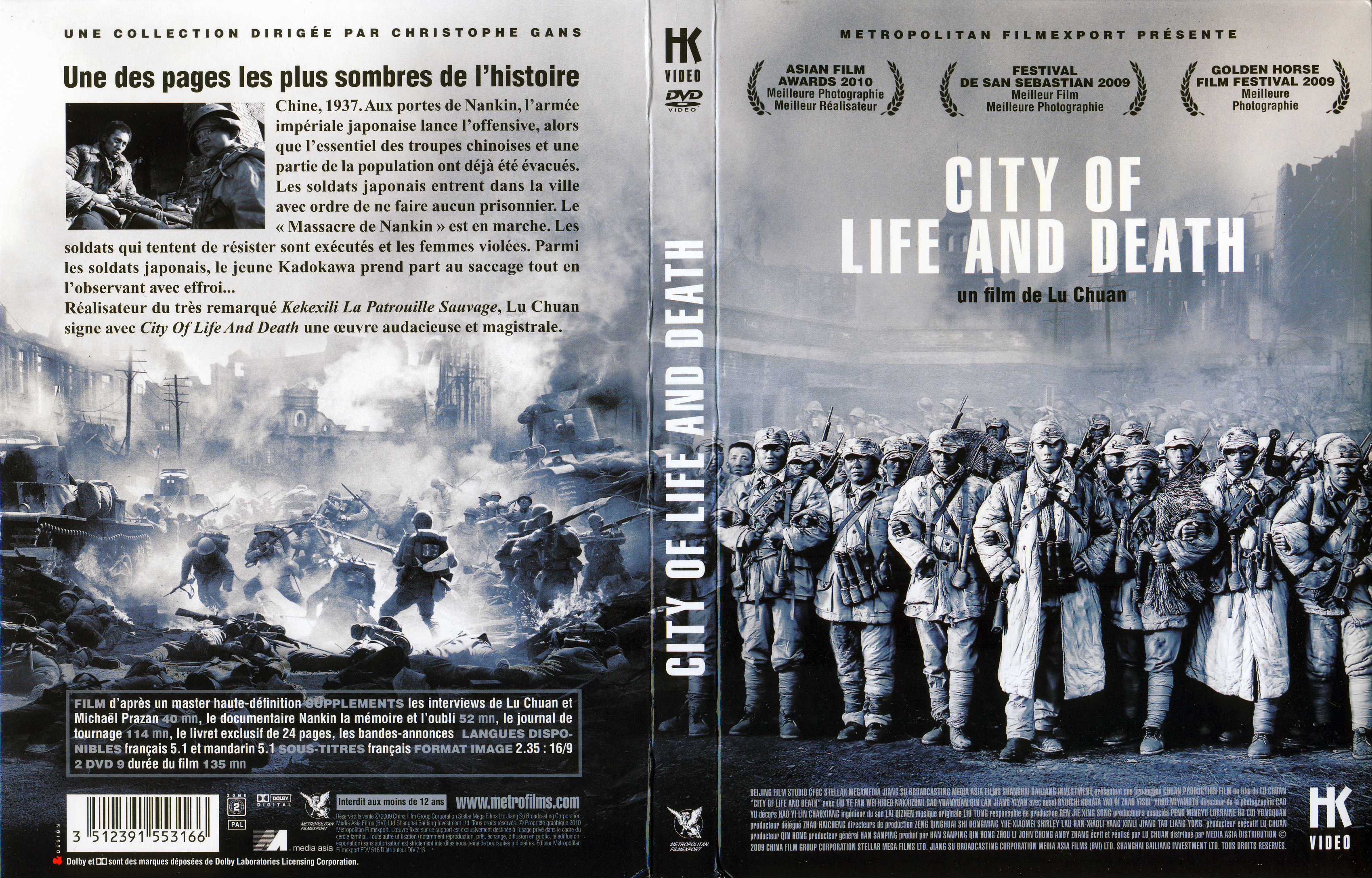 Jaquette DVD City of Life and Death