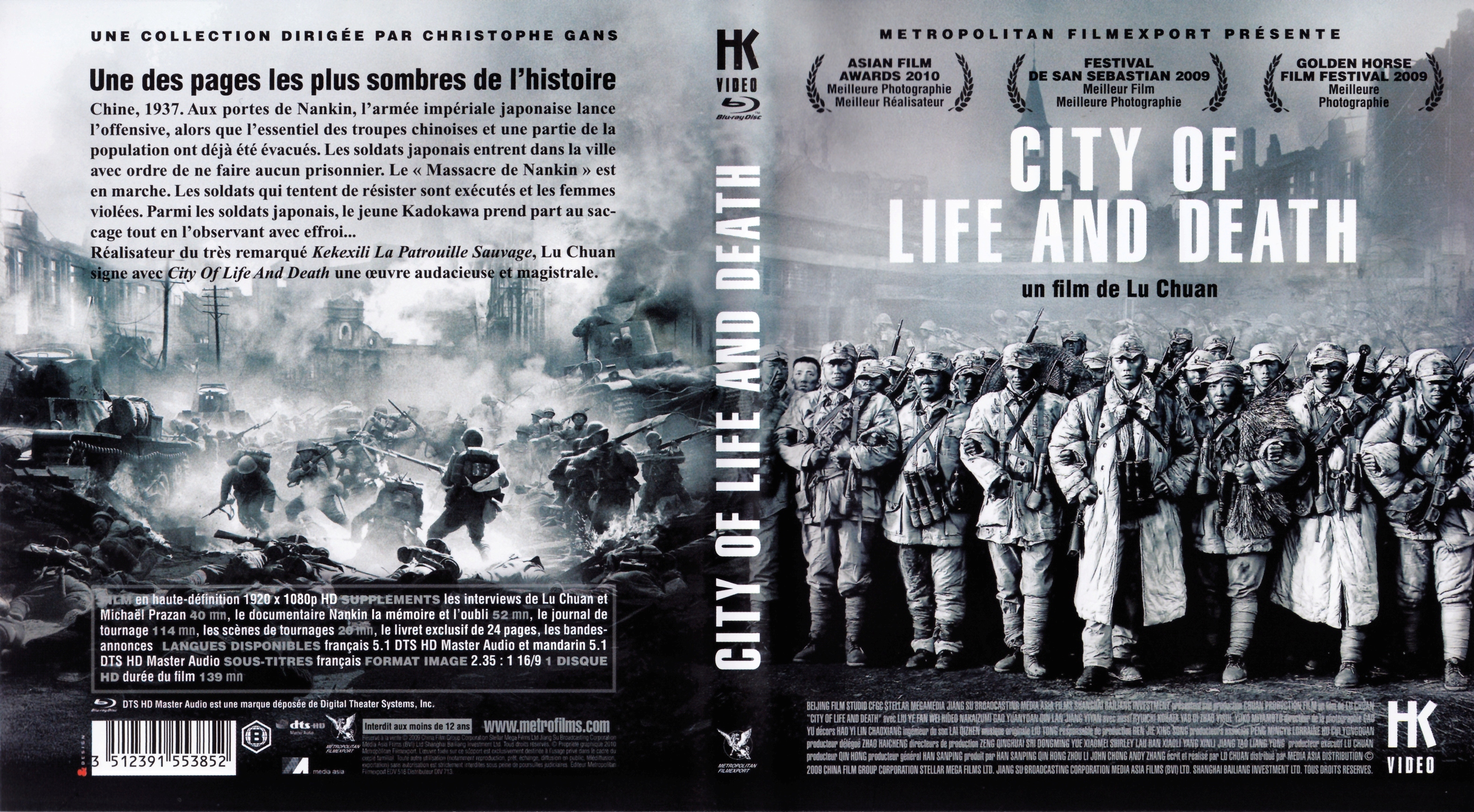 Jaquette DVD City of Life and Death (BLU-RAY)