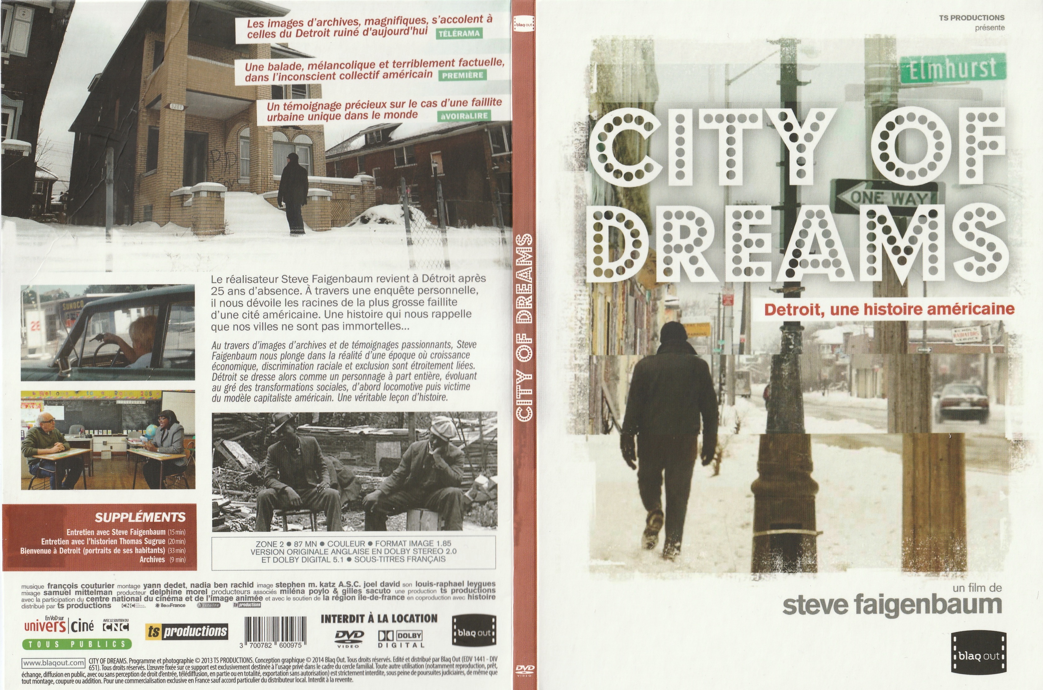Jaquette DVD City of dreams