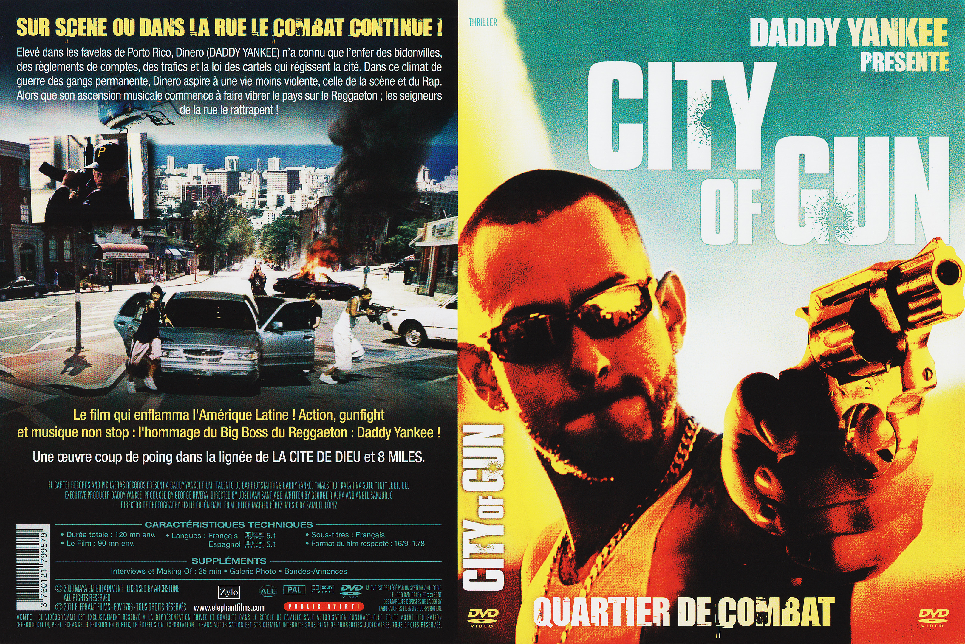 Jaquette DVD City of gun