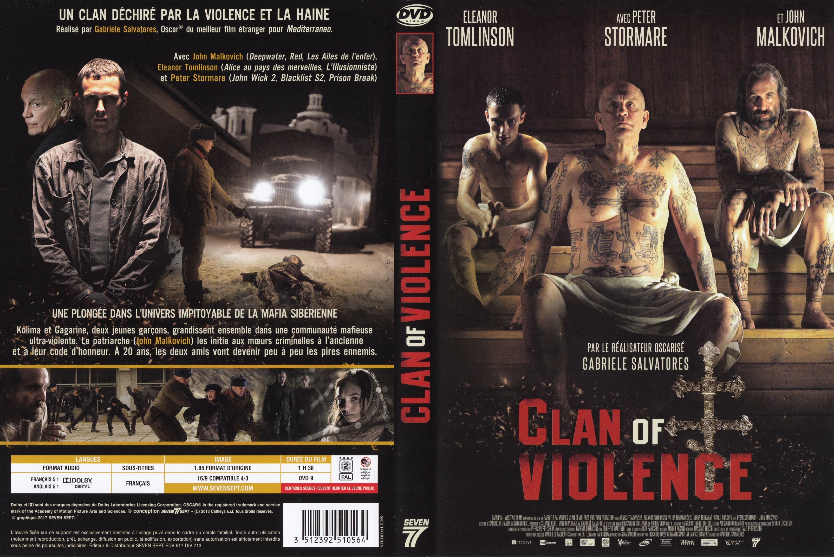 Jaquette DVD Clan of violence