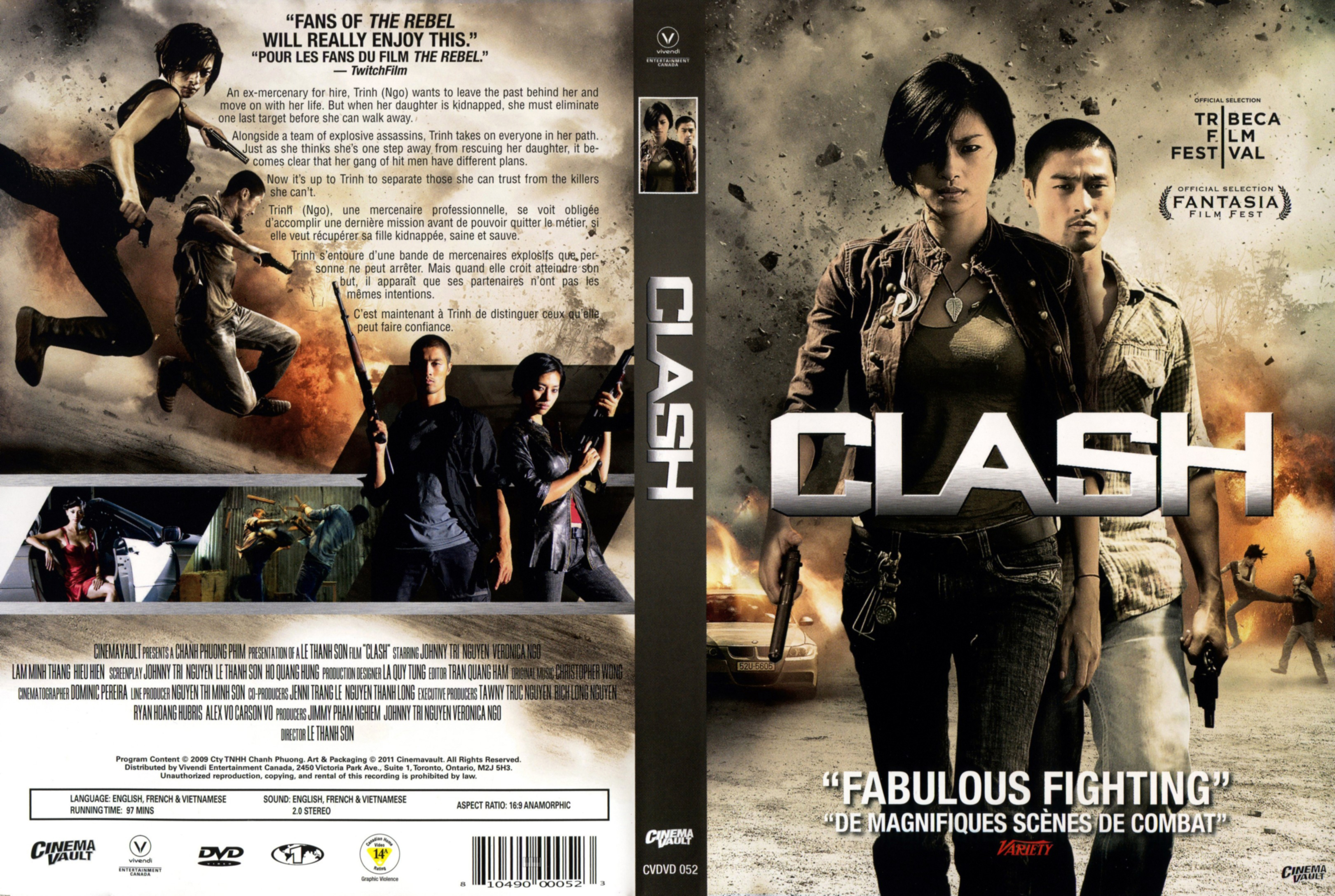 Jaquette DVD Clash (Canadienne)
