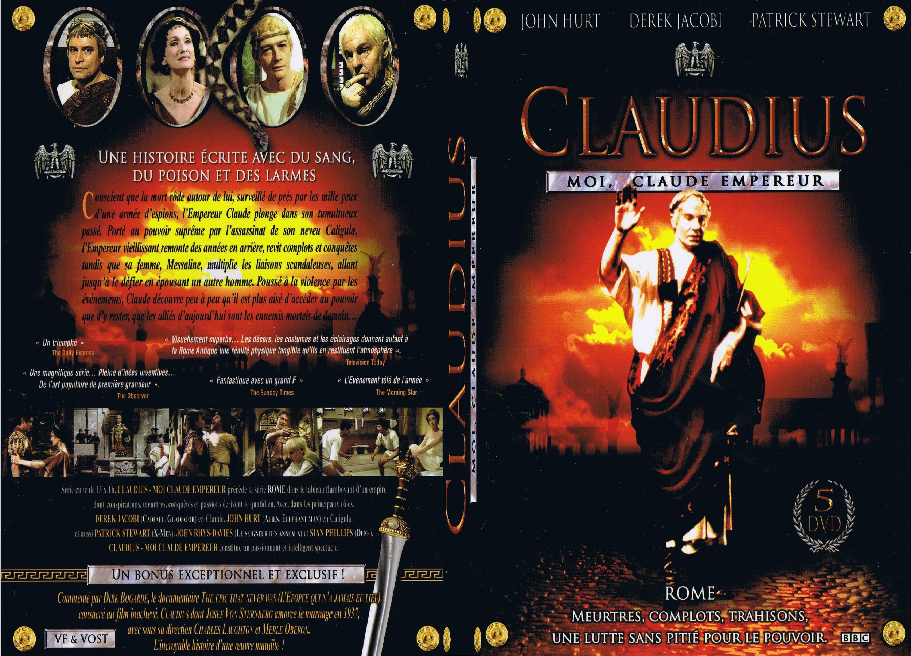 Jaquette DVD Claudius - SLIM