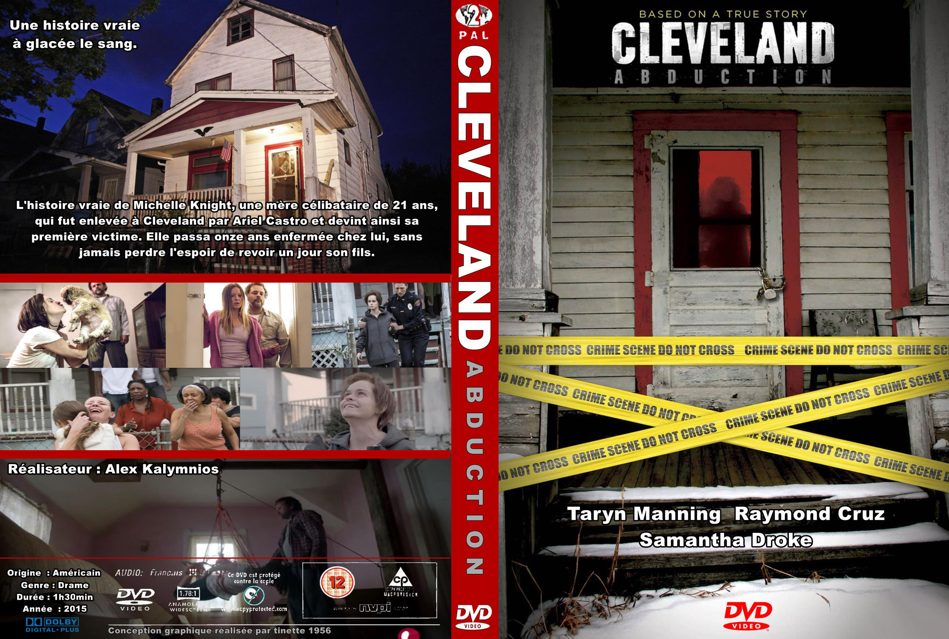 Jaquette DVD Cleveland abduction custom