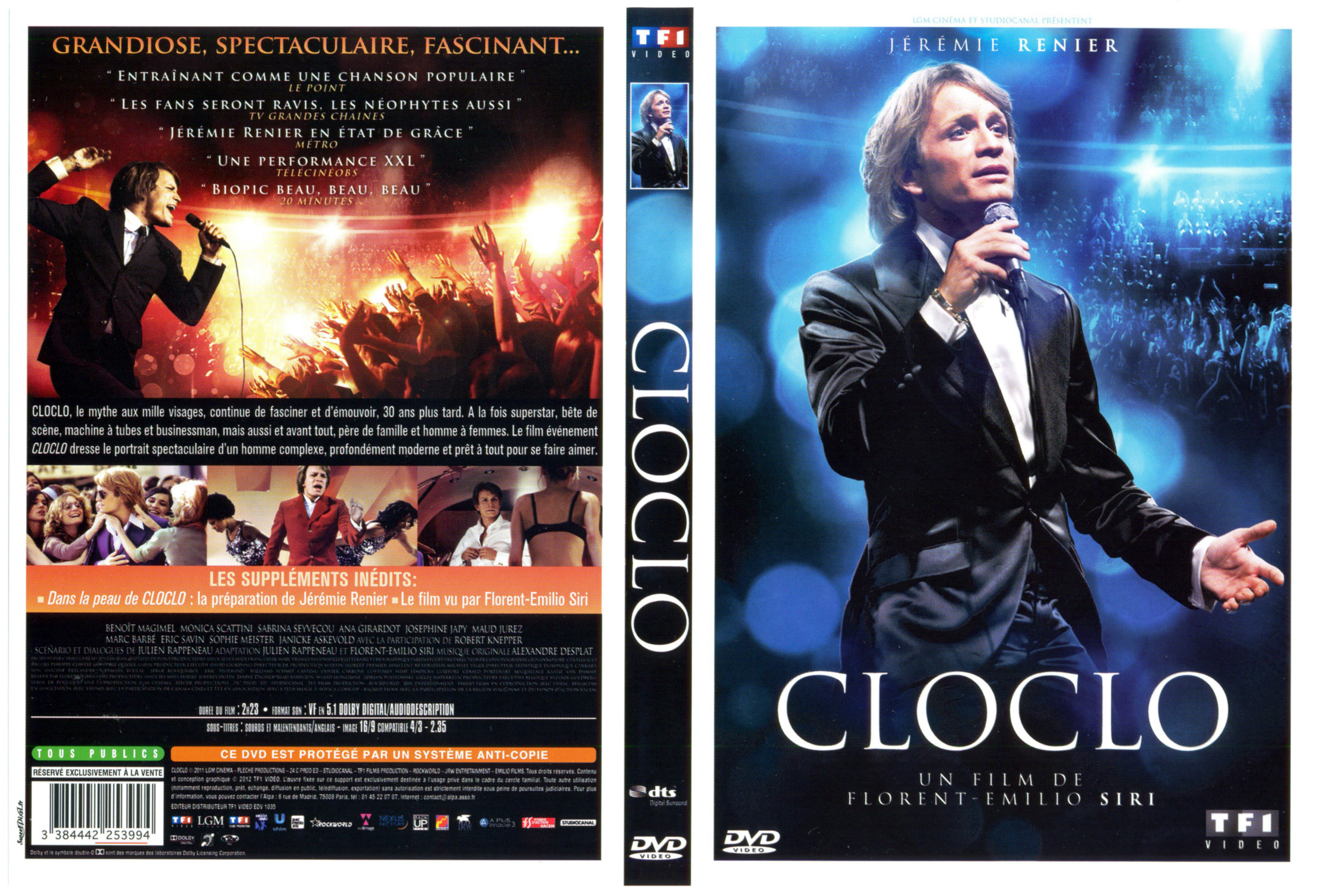 Jaquette DVD Cloclo