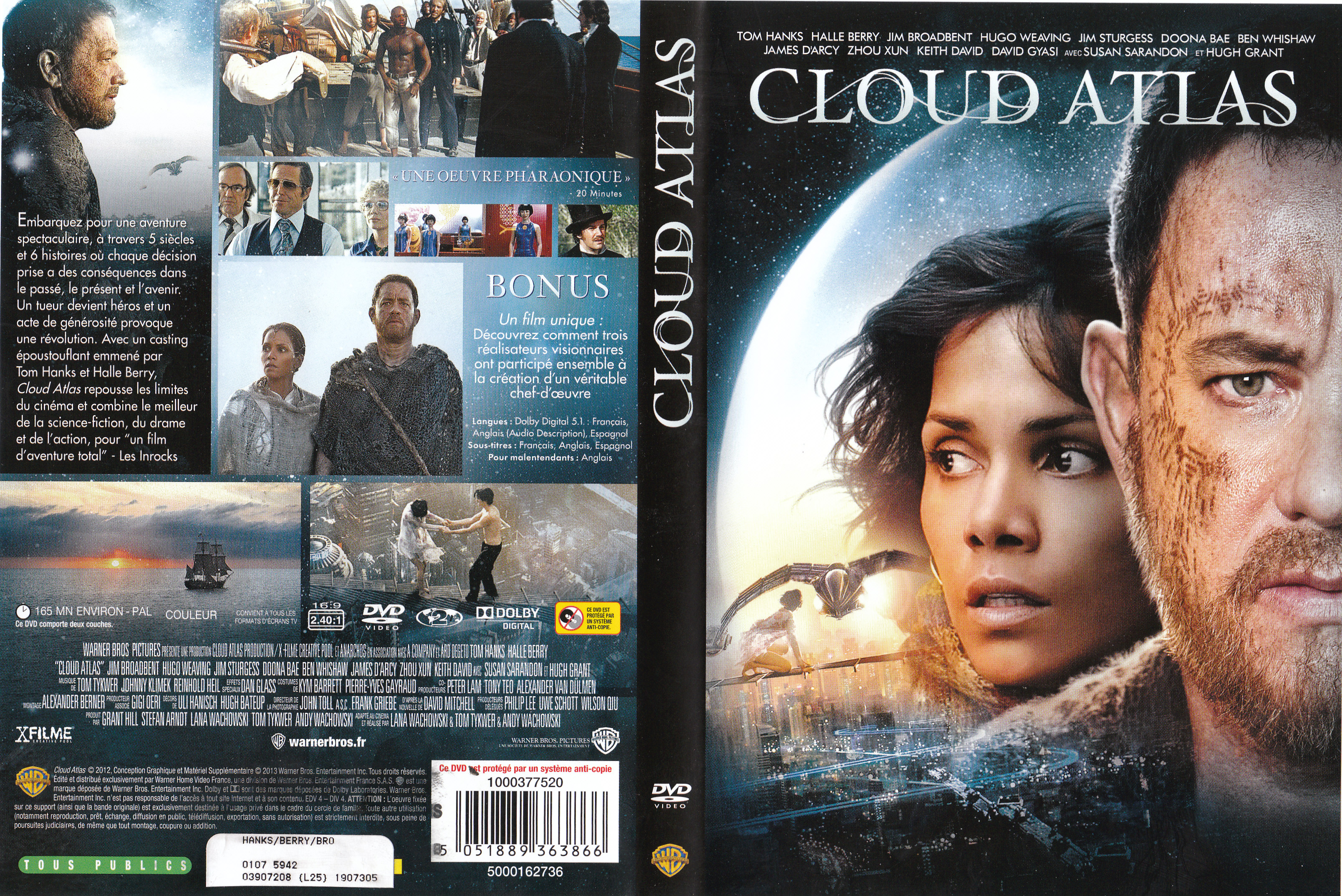 Jaquette DVD Cloud Atlas