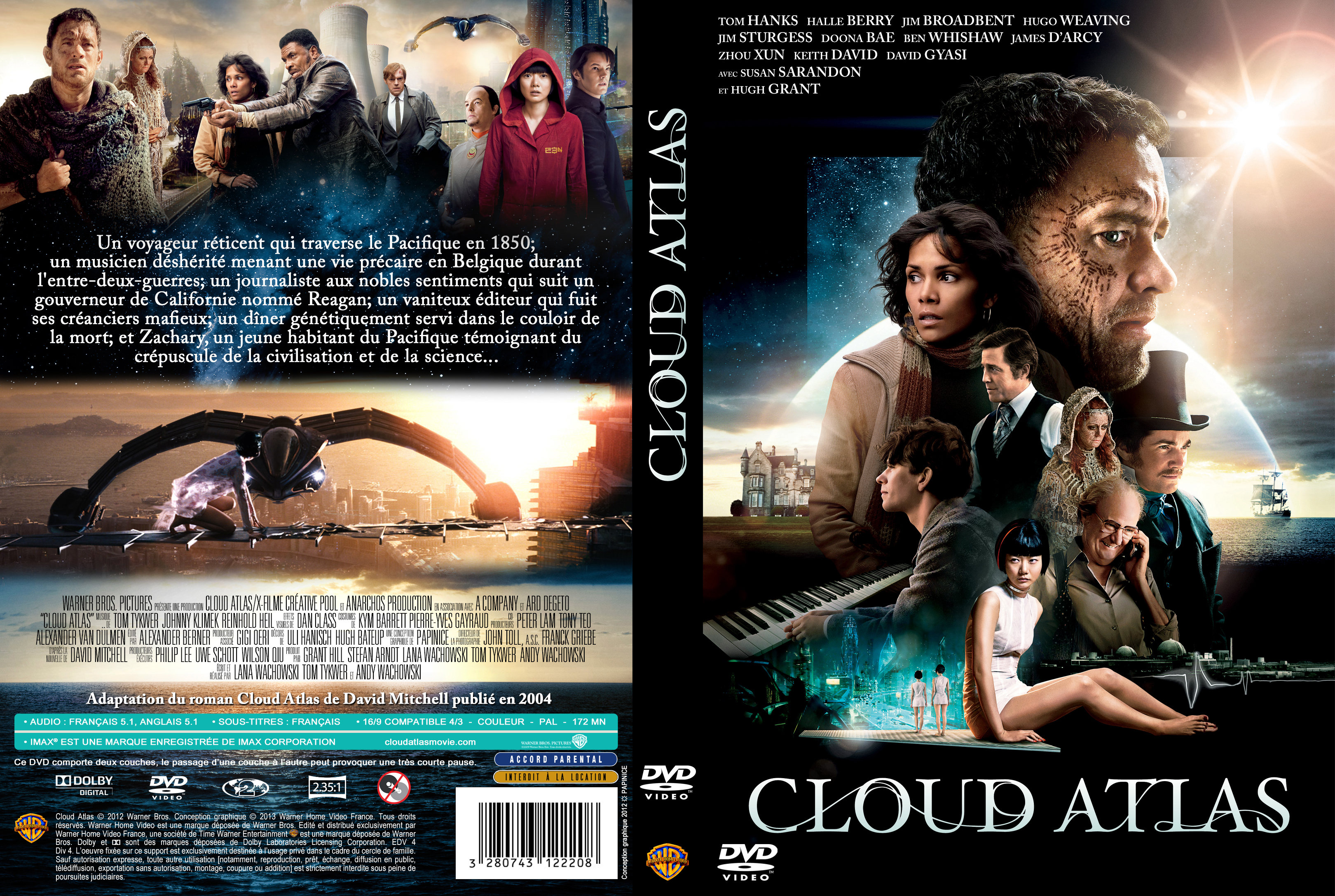 Jaquette DVD Cloud Atlas custom