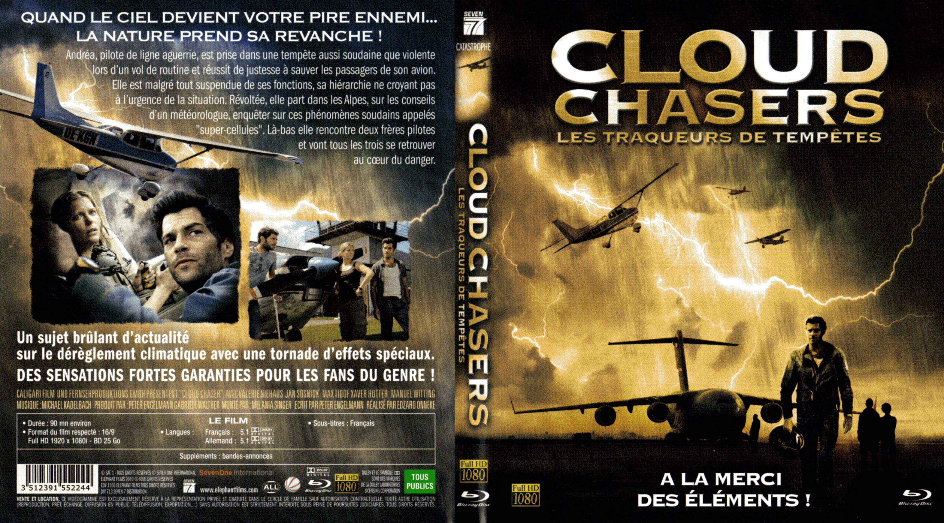 Jaquette DVD Cloud chasers (BLU-RAY)