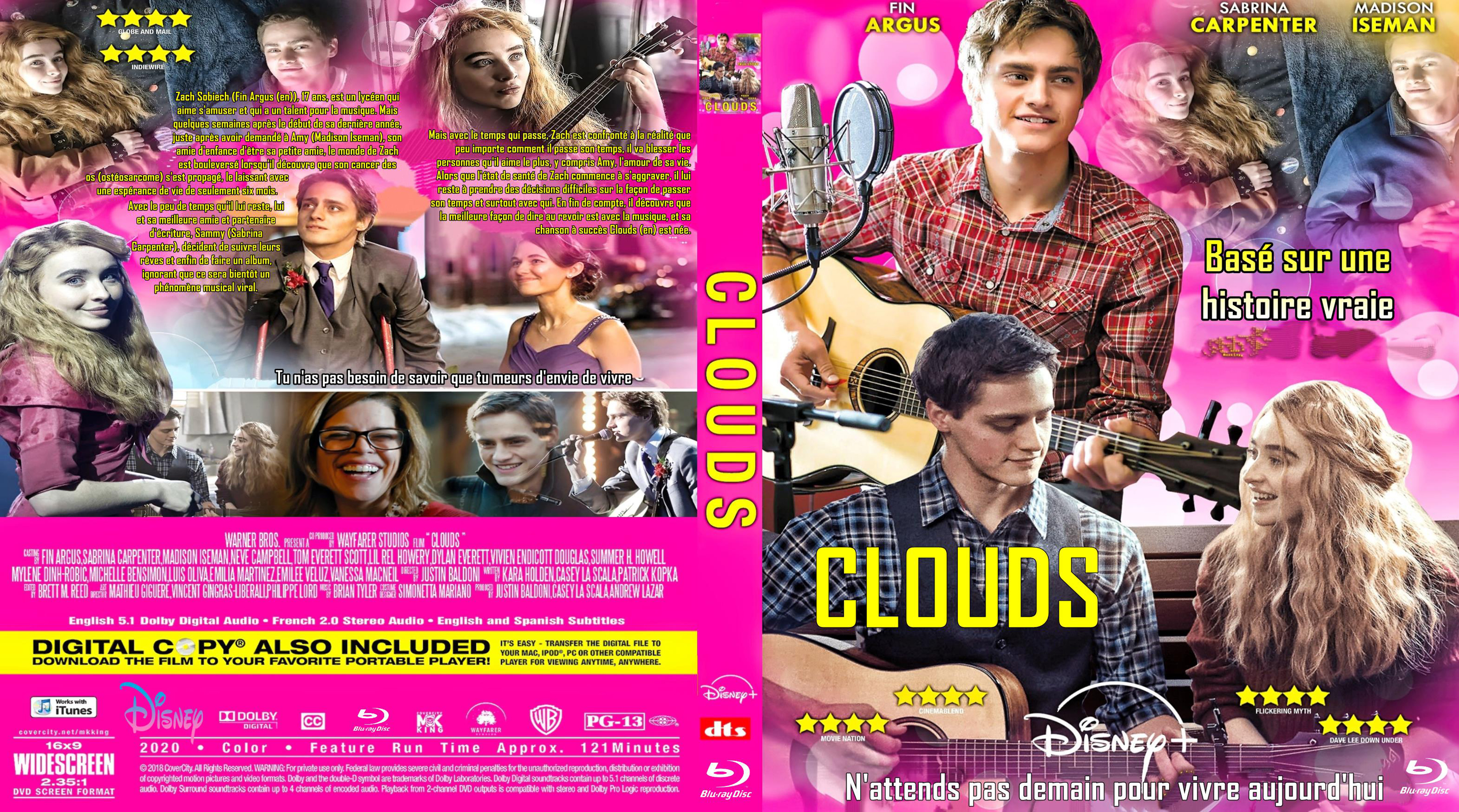 Jaquette DVD Clouds custom (BLU-RAY)