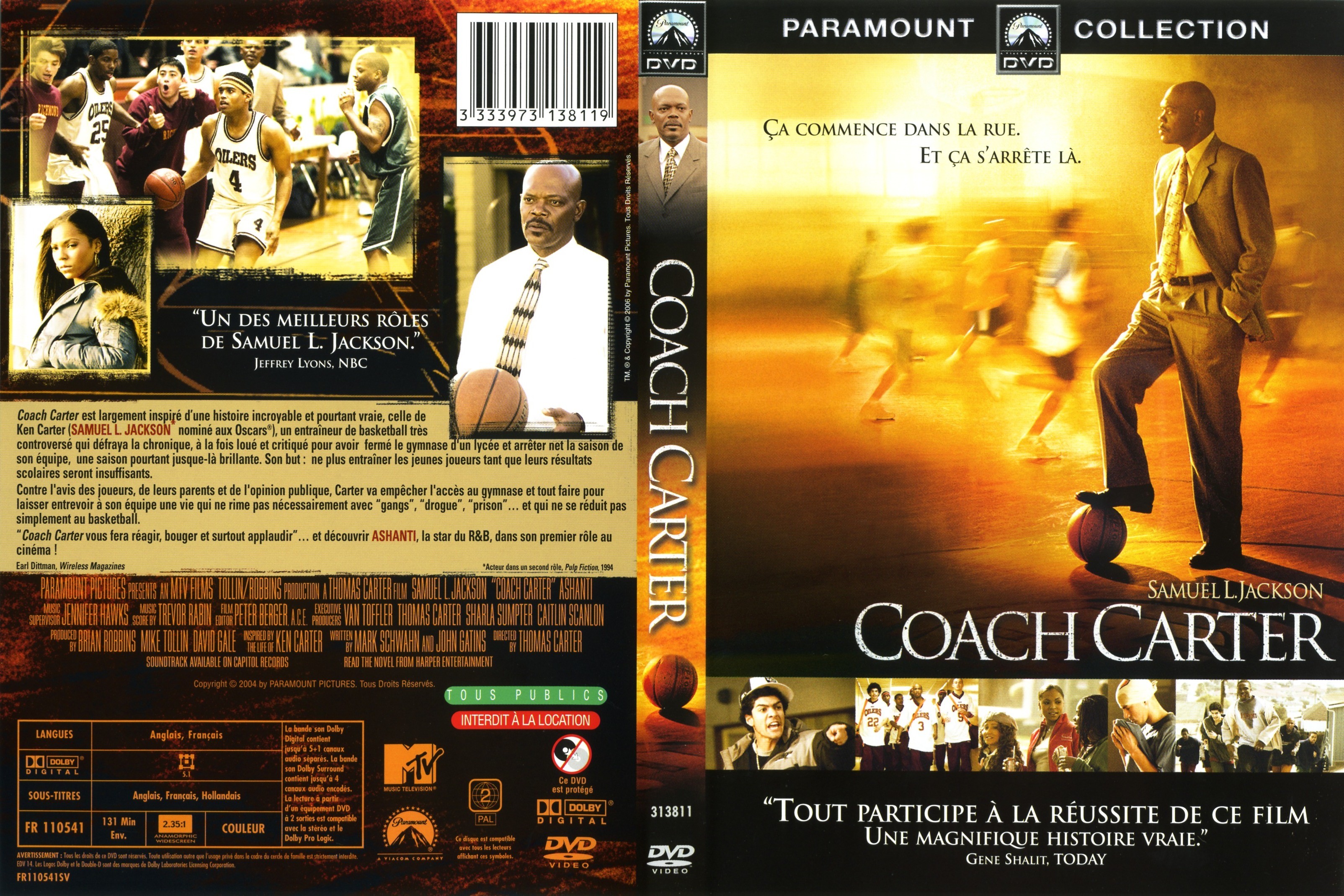 Jaquette DVD Coach Carter