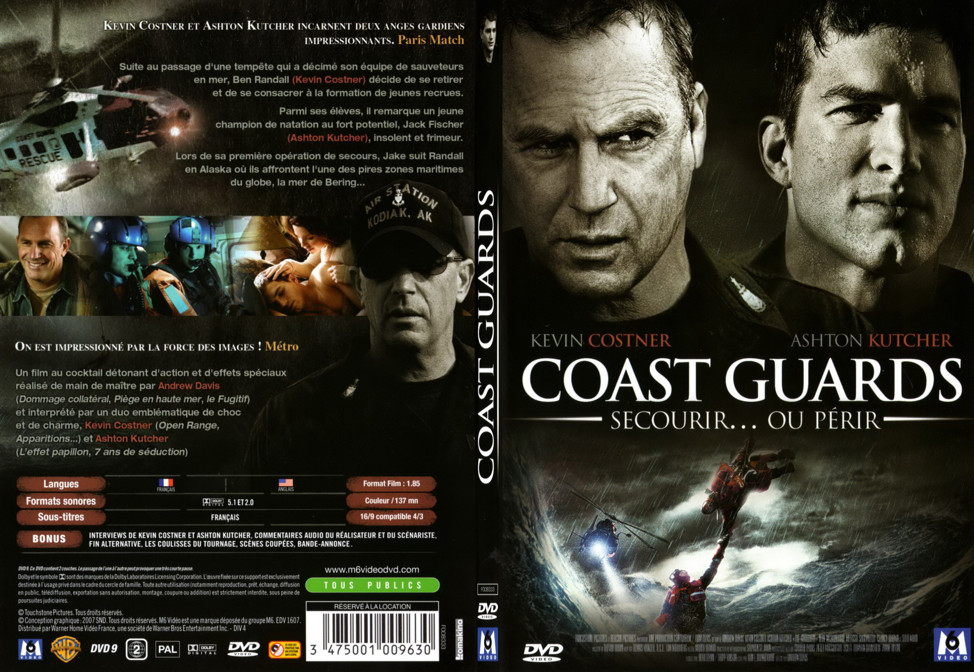 Jaquette DVD Coast guard - SLIM