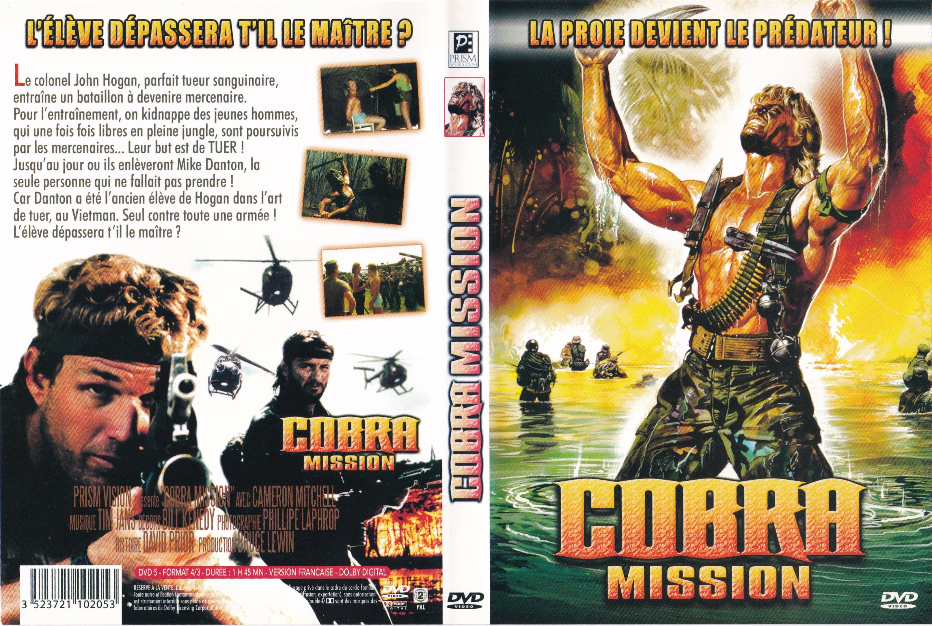 Jaquette DVD Cobra Mission