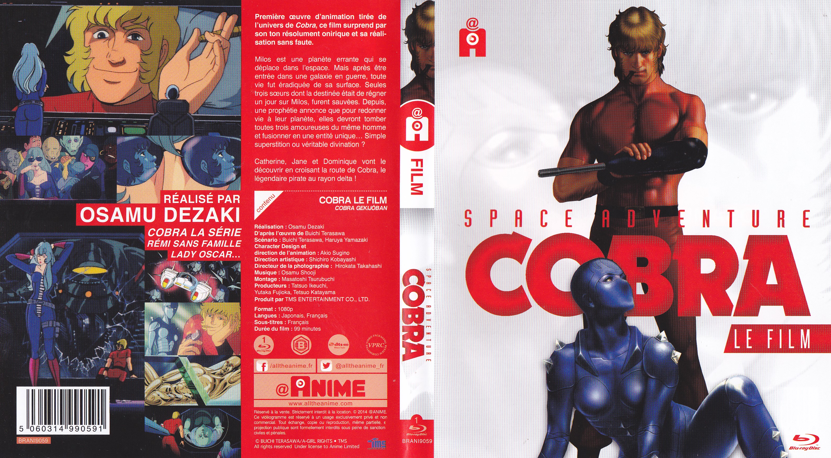 Jaquette DVD Cobra le film (BLU-RAY) v2