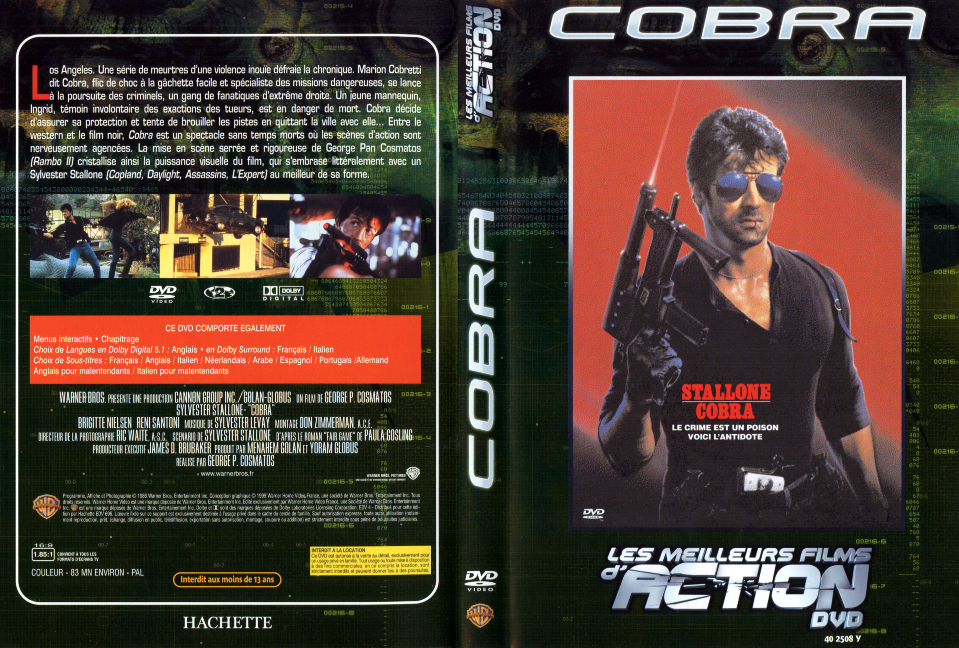 Jaquette DVD Cobra v2