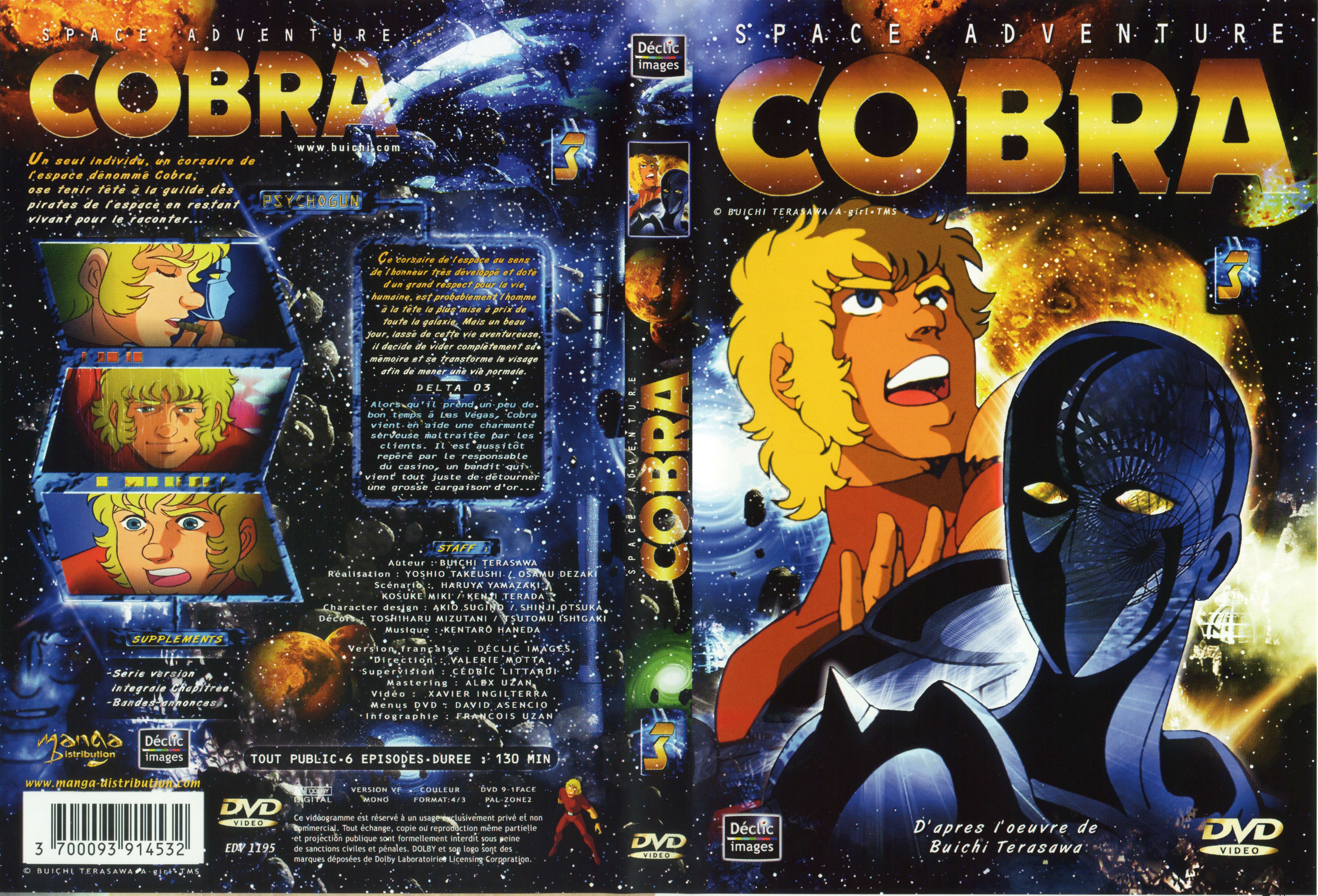 Jaquette DVD Cobra vol 3