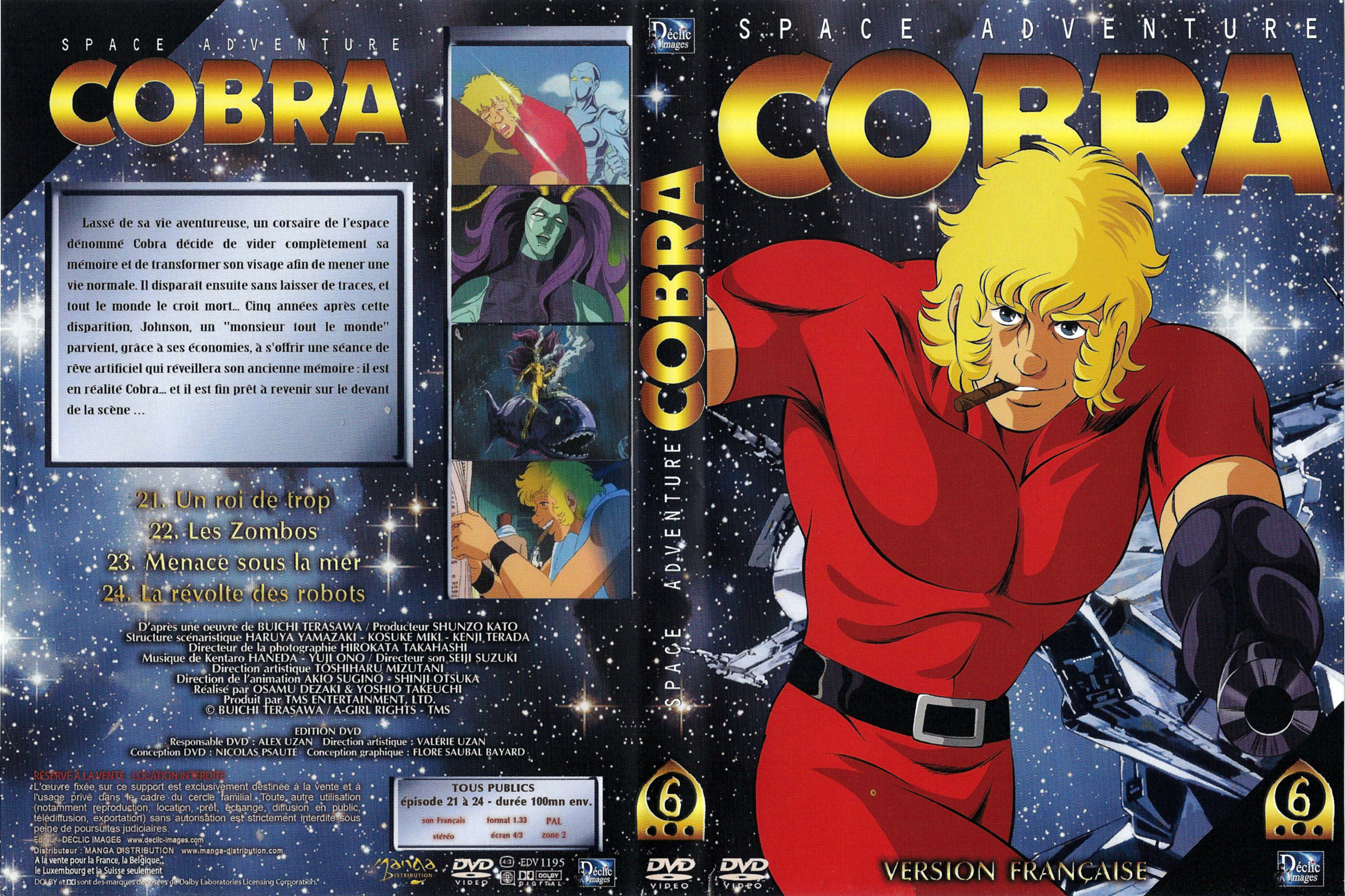 Jaquette DVD Cobra vol 6