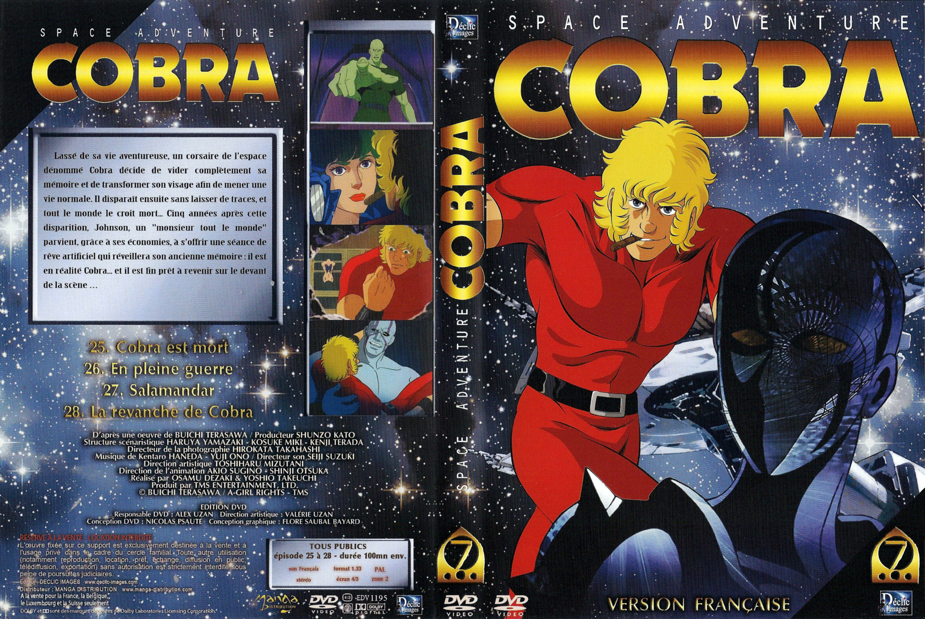 Jaquette DVD Cobra vol 7