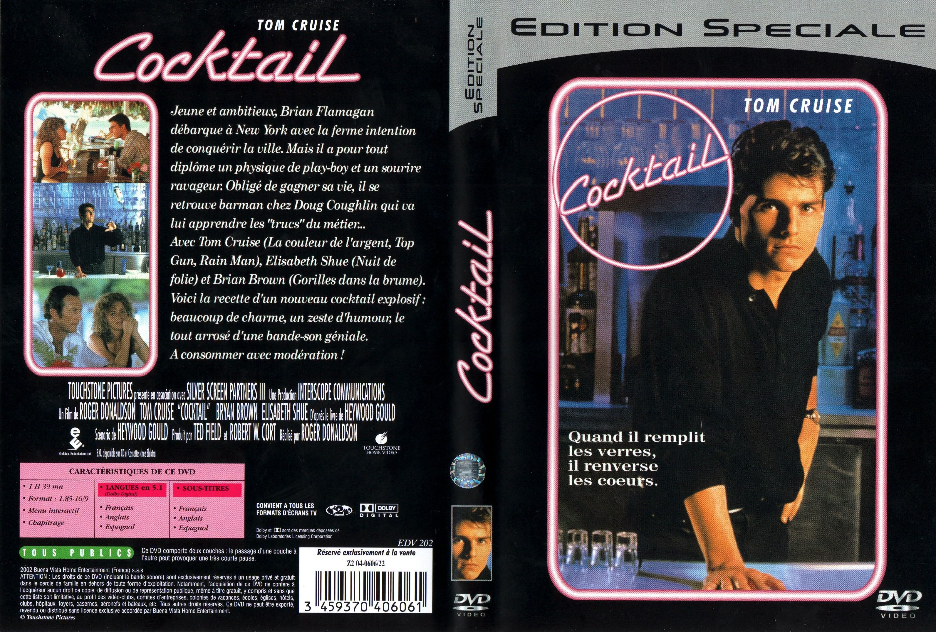 Jaquette DVD Cocktail