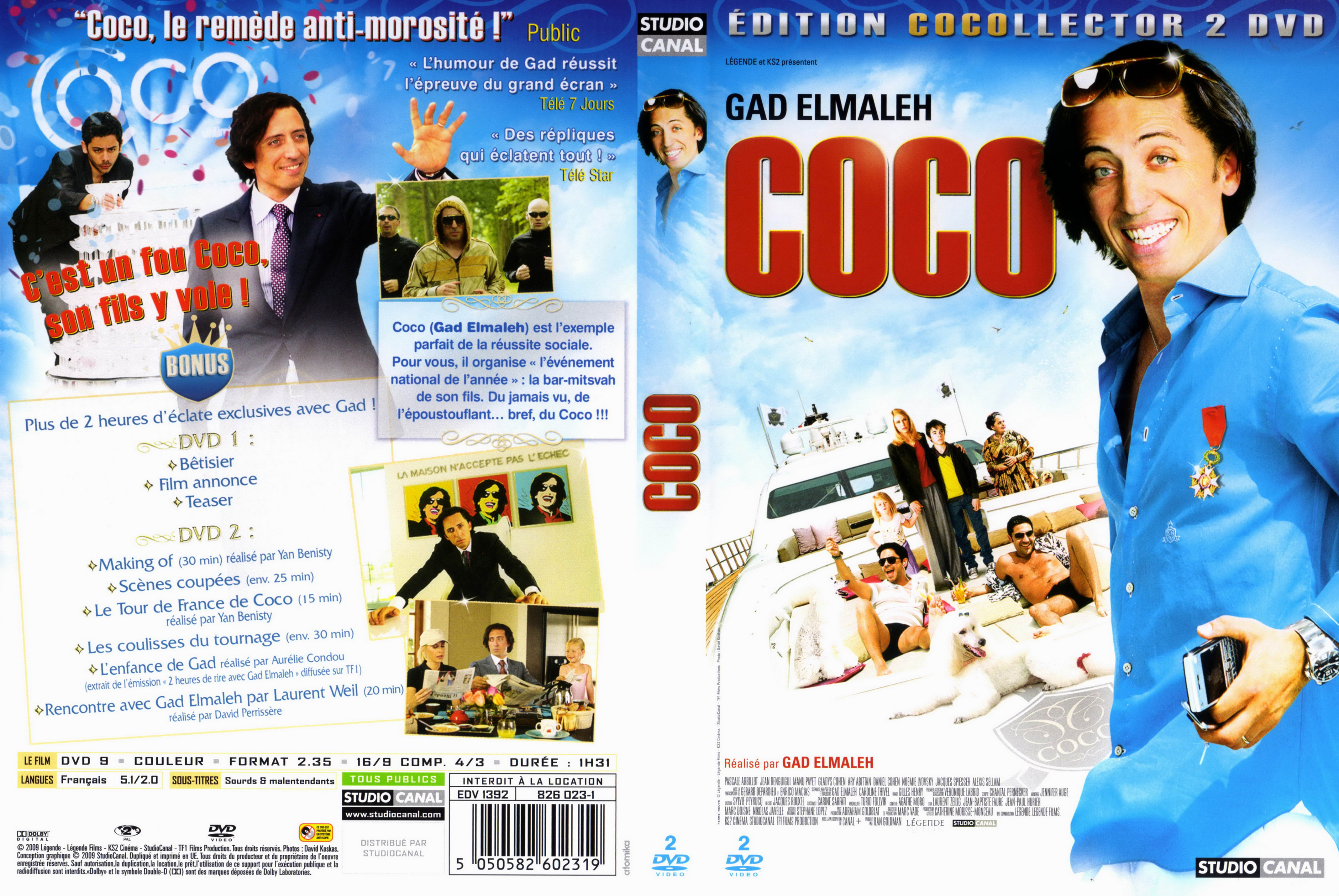 Jaquette DVD Coco