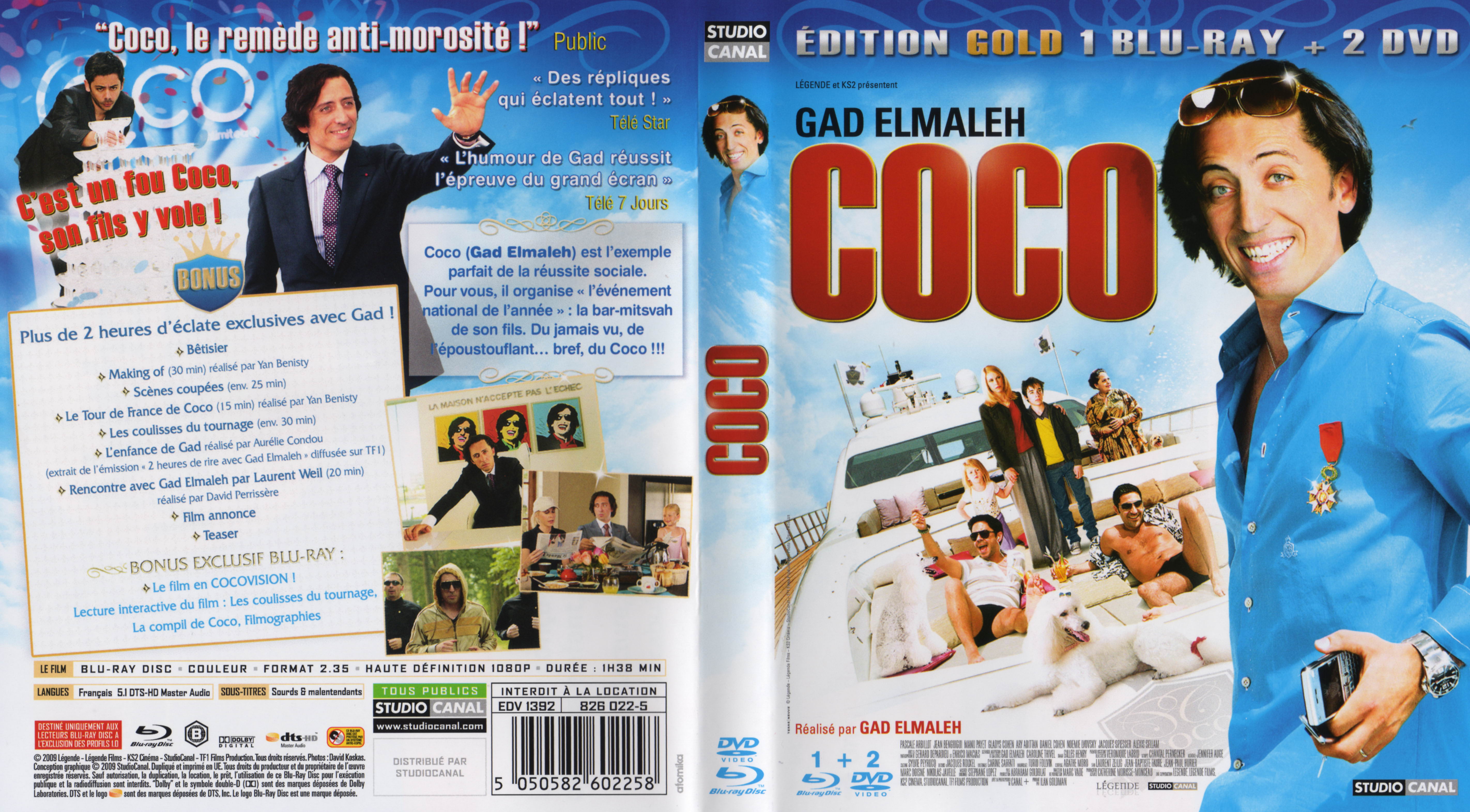 Jaquette DVD Coco (BLU-RAY)