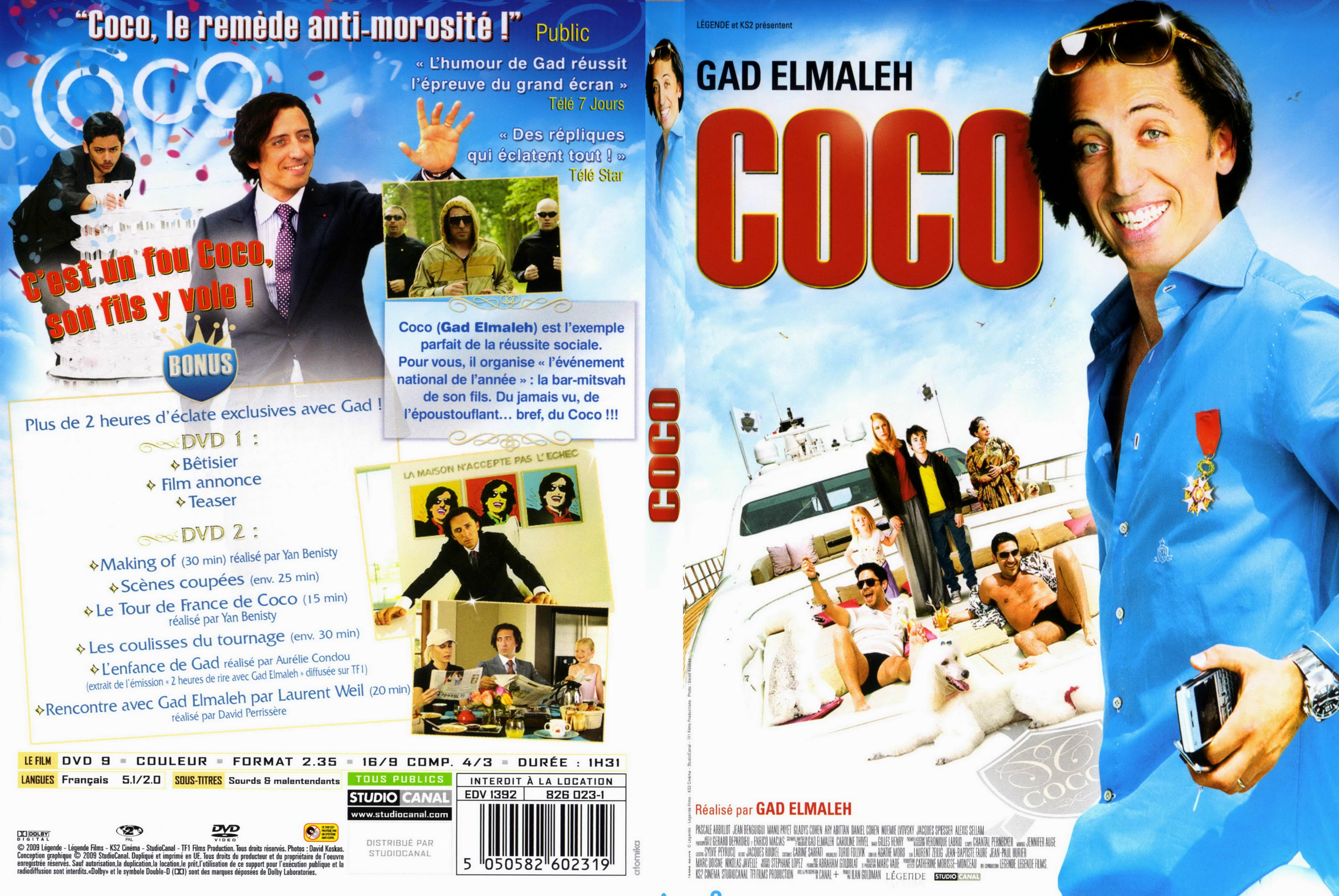 Jaquette DVD Coco - SLIM