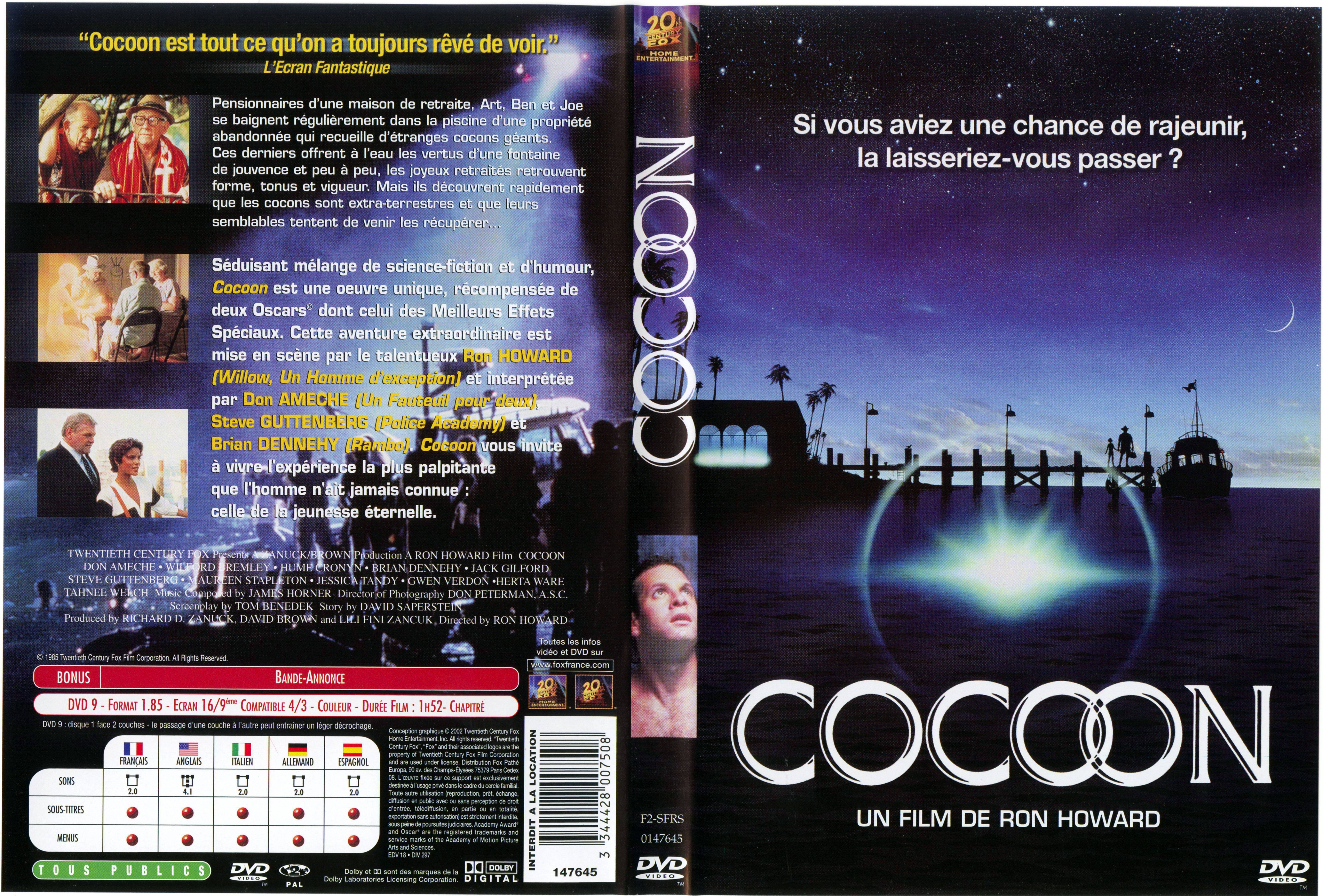 Jaquette DVD Cocoon