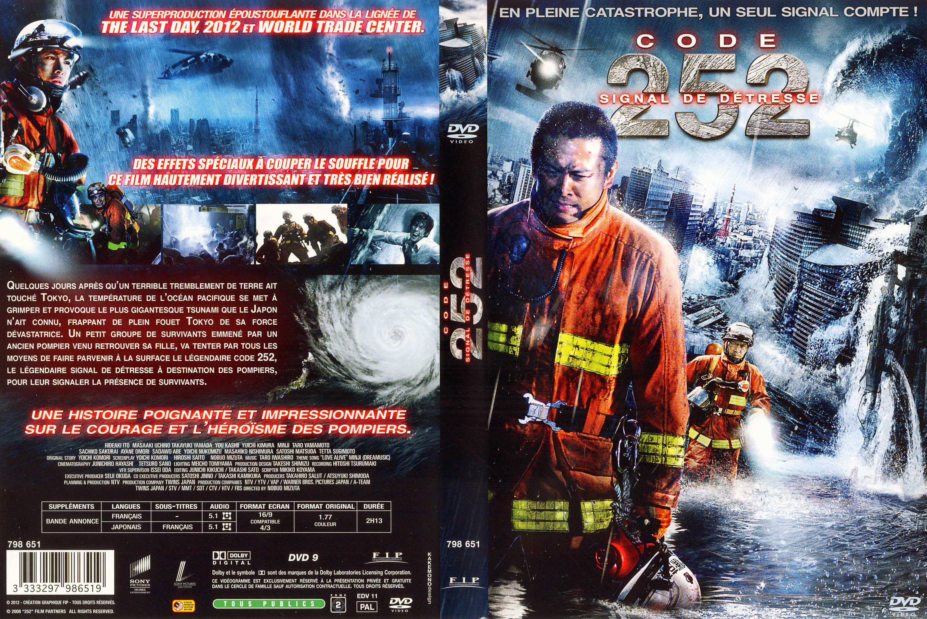Jaquette DVD Code 252 : Signal de dtresse