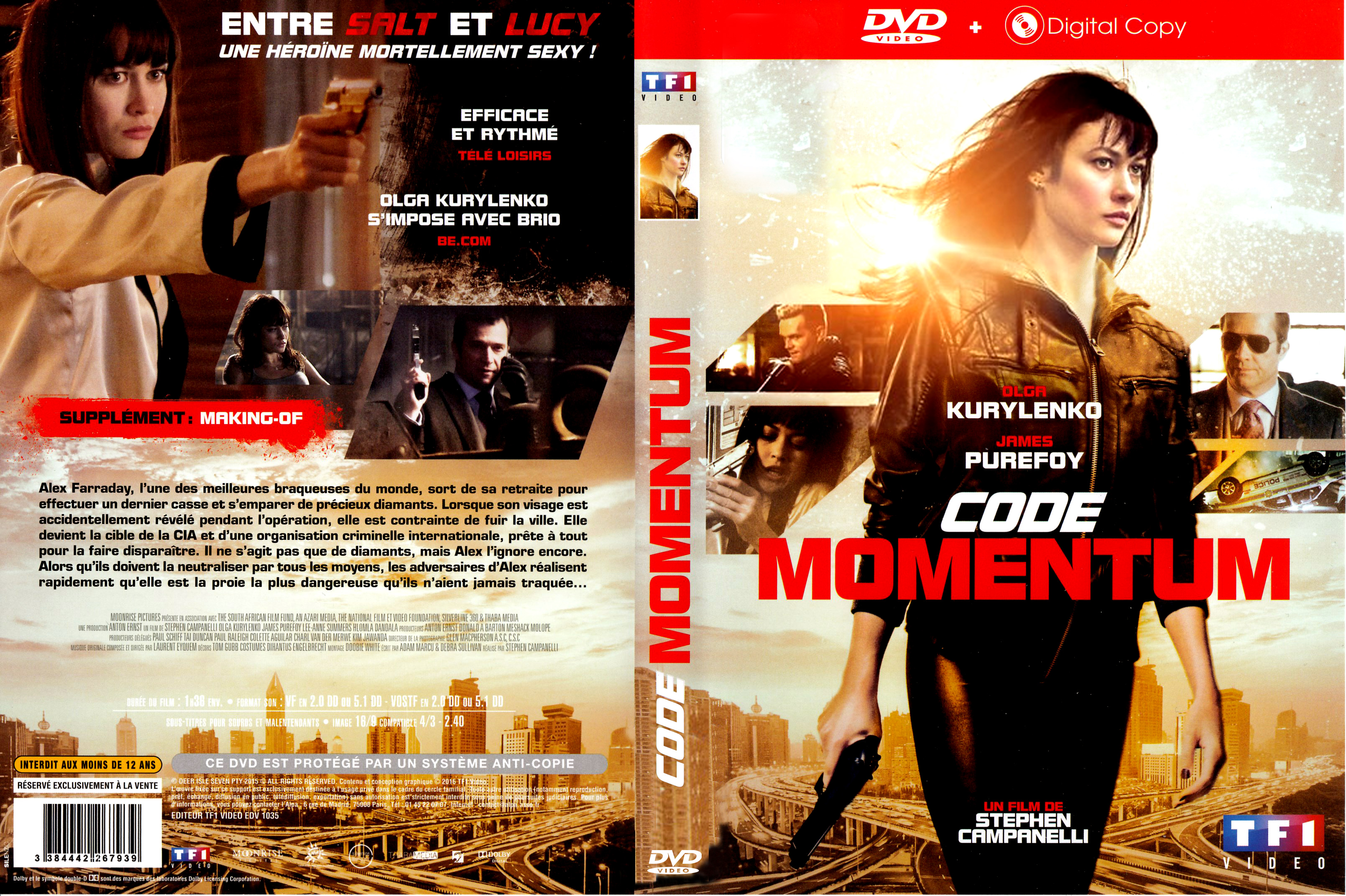 Jaquette DVD Code Momentum
