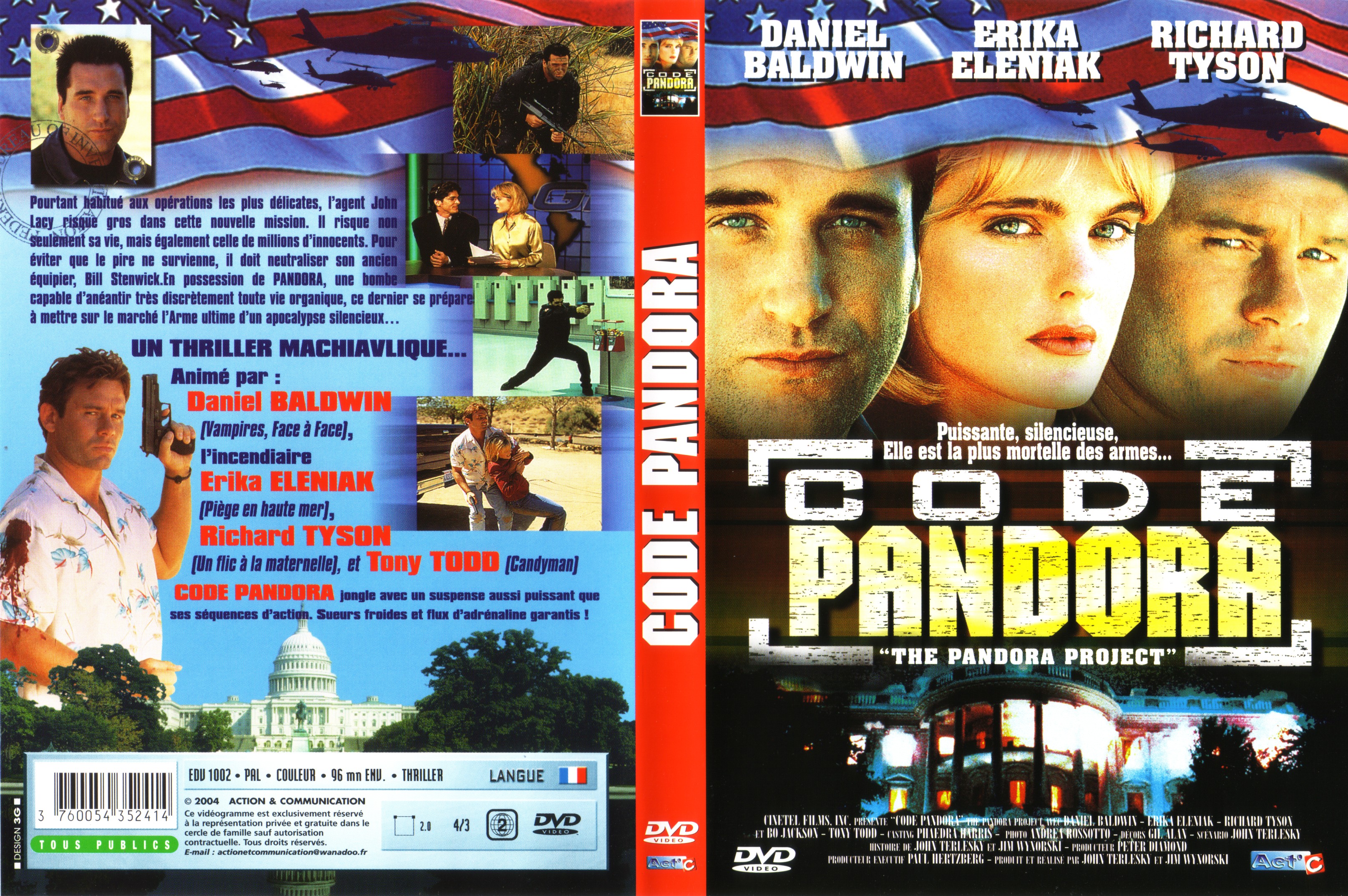 Jaquette DVD Code pandora