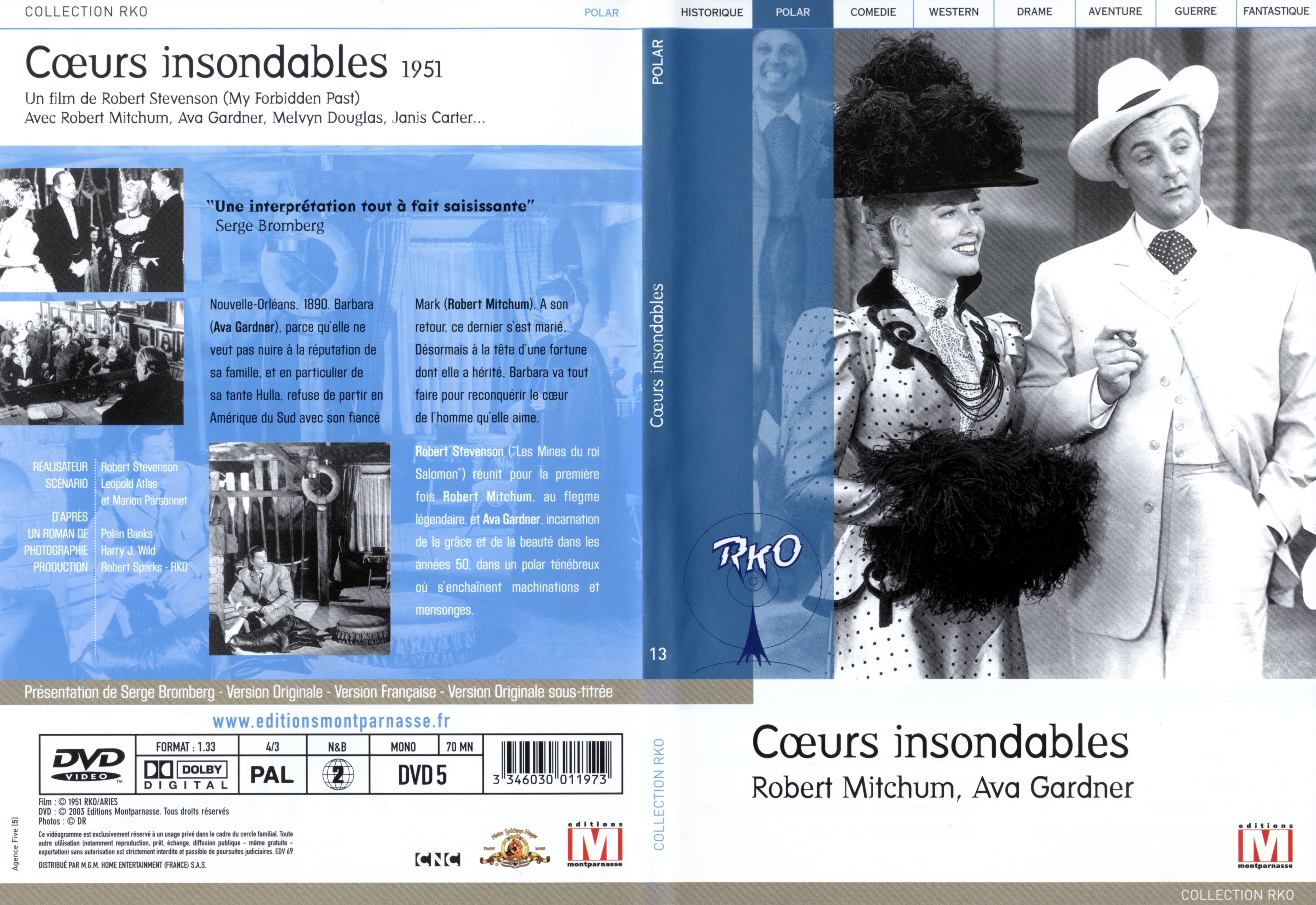 Jaquette DVD Coeurs insondables - SLIM